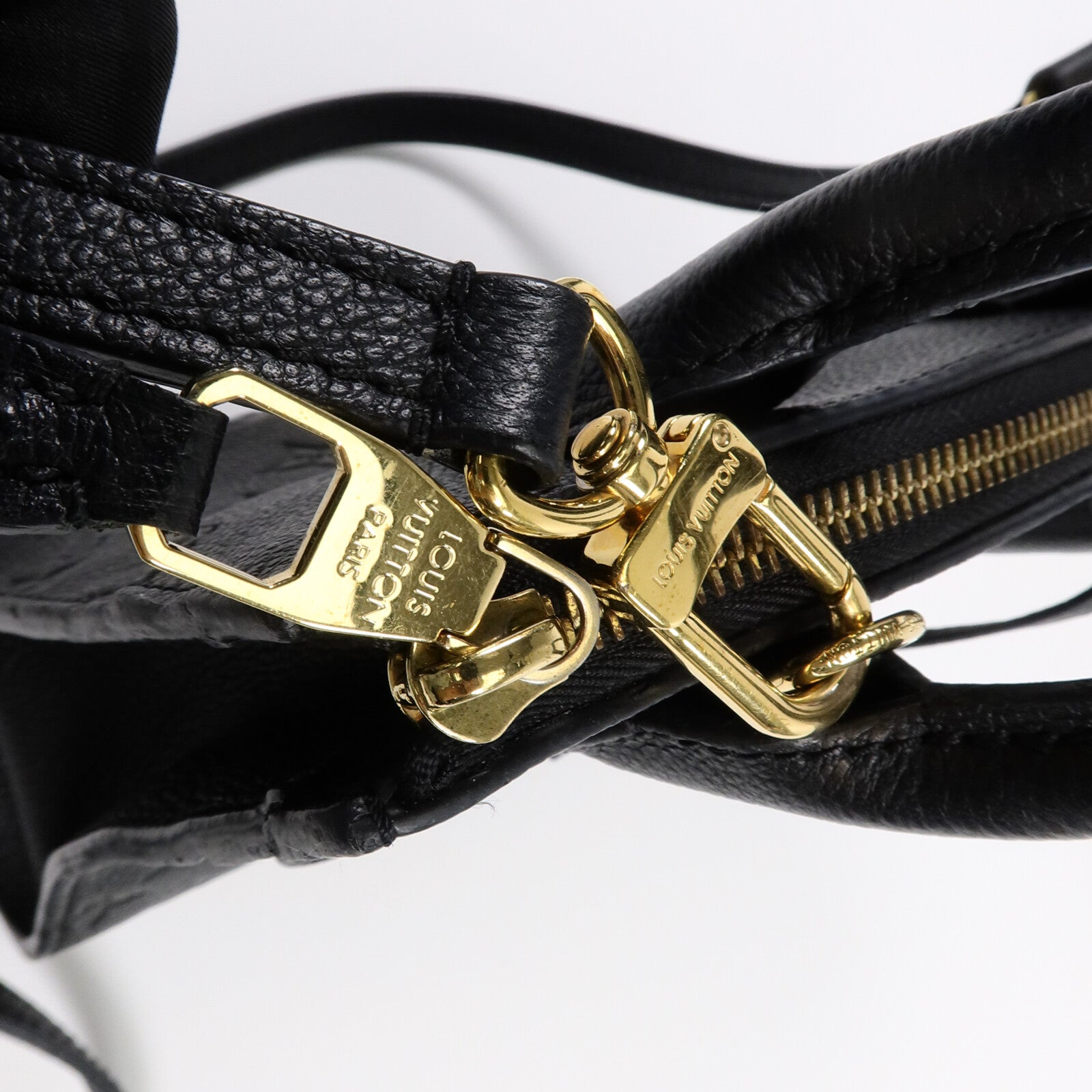 LOUIS VUITTON Monogram Empreinte Pont Neuf Mini金扣手挽肩背兩用袋