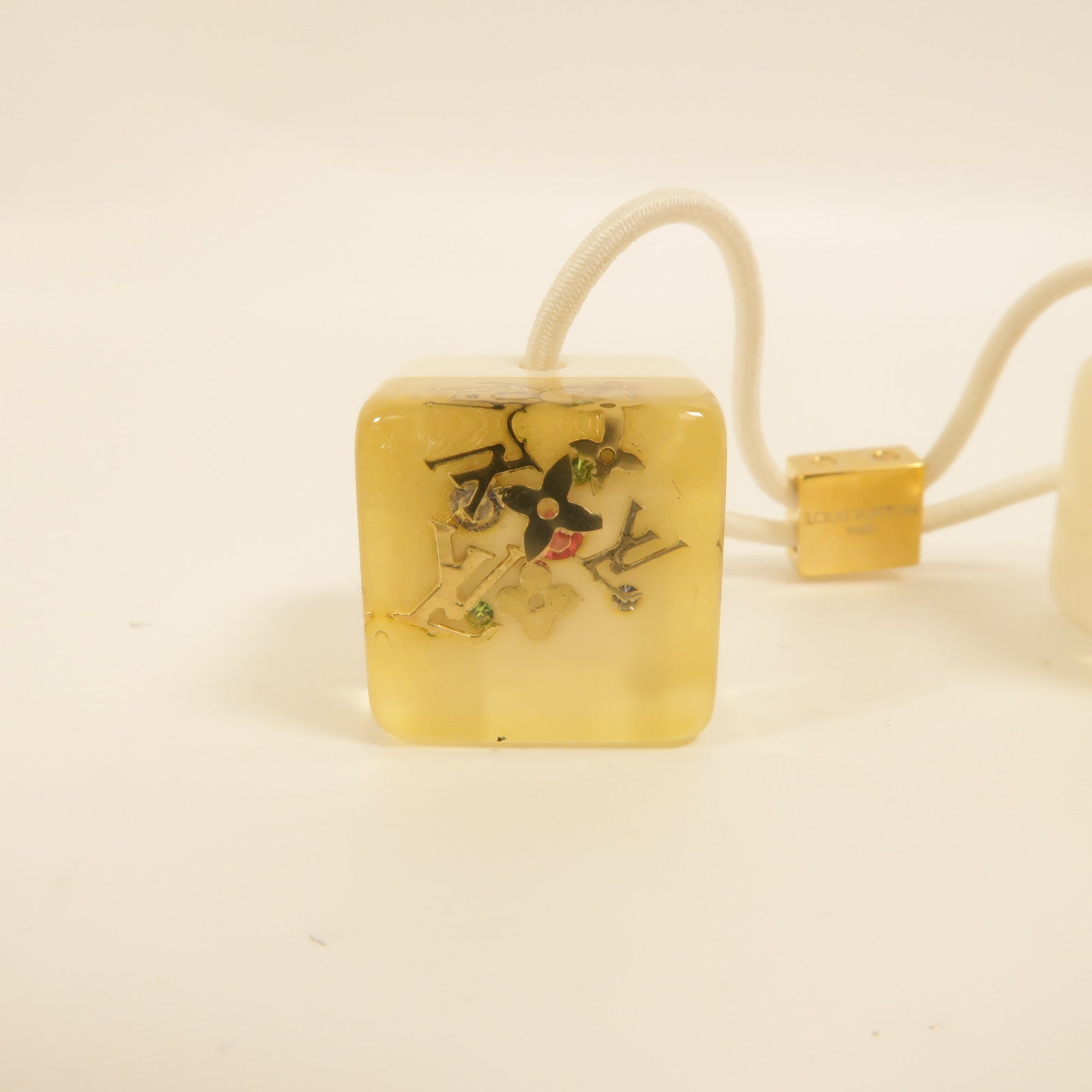 LOUIS VUITTON PVC Hair Cubes髮帶