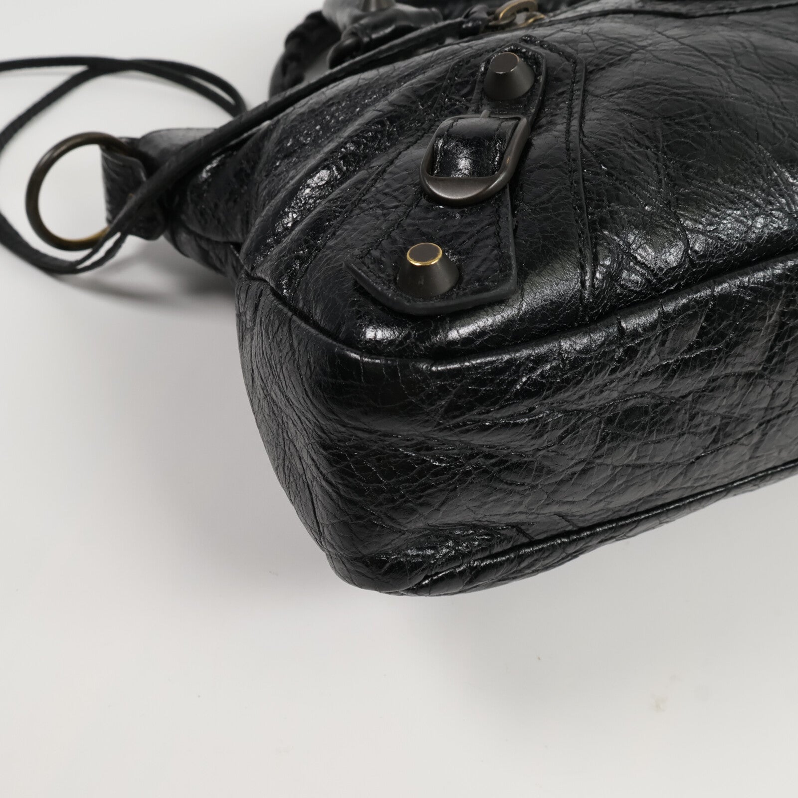 BALENCIAGA 羊皮皮革Le City First手挽肩背兩用袋