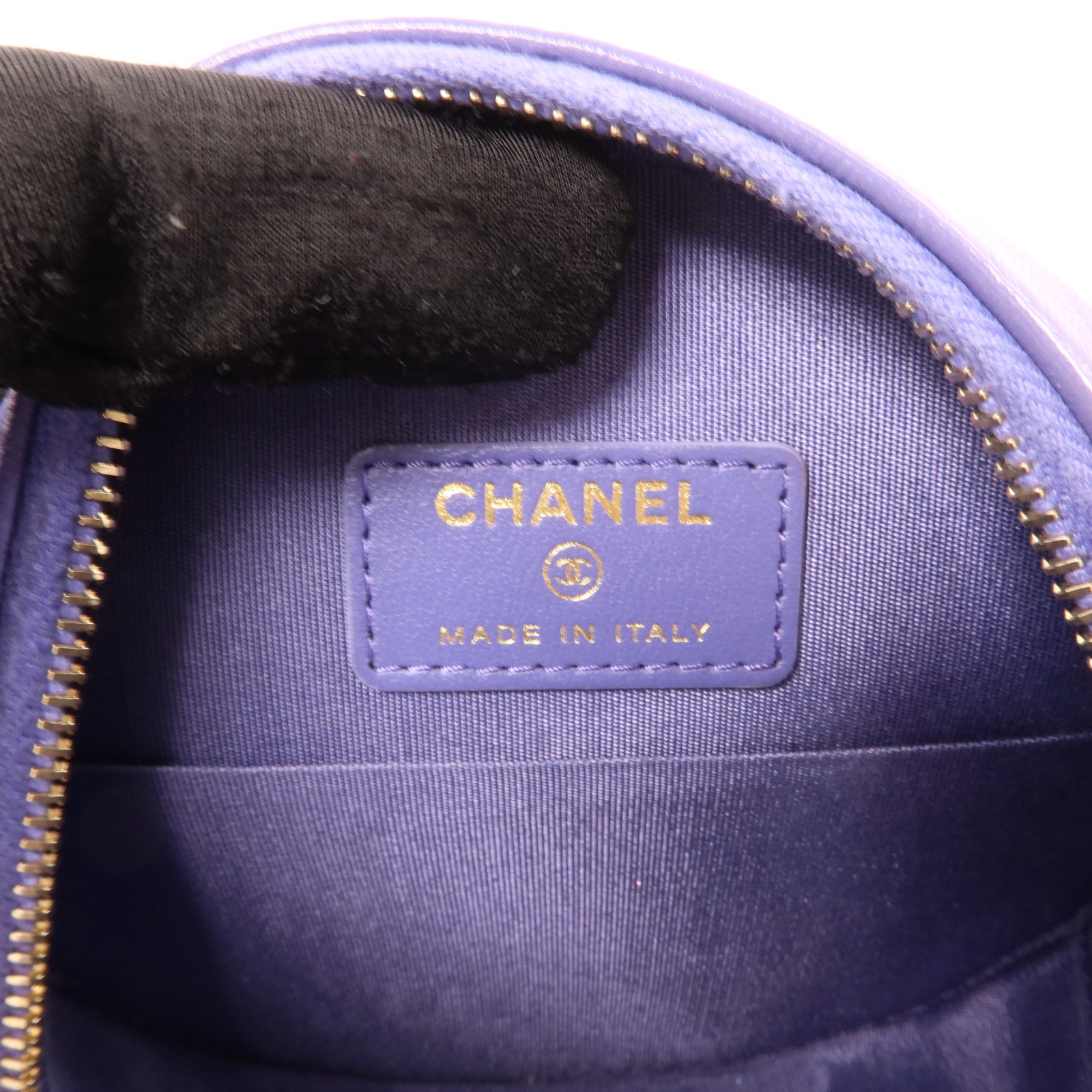CHANEL 羊皮皮革Chanel 19 Round Clutch With Chain鏈帶肩背袋