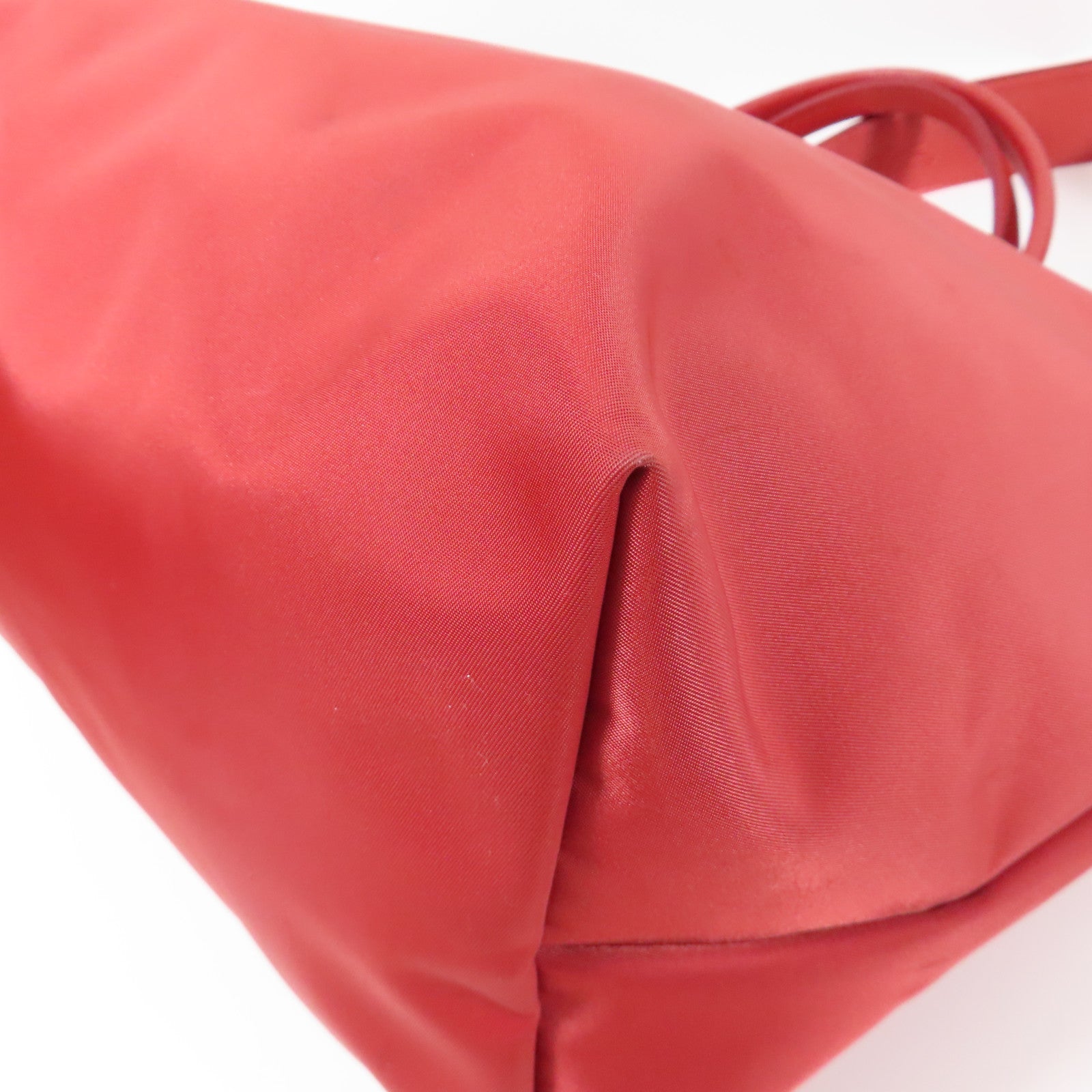 Longchamp 尼龍Hand Bag銀扣手挽肩背兩用袋