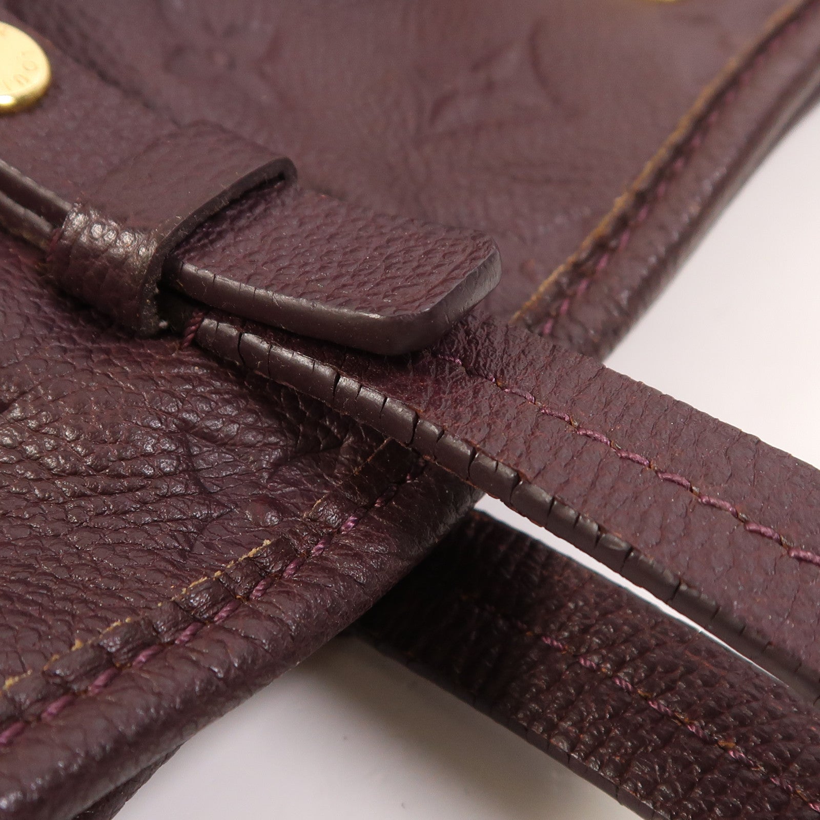 LOUIS VUITTON Monogram Empreinte Citadine PM金扣肩背袋