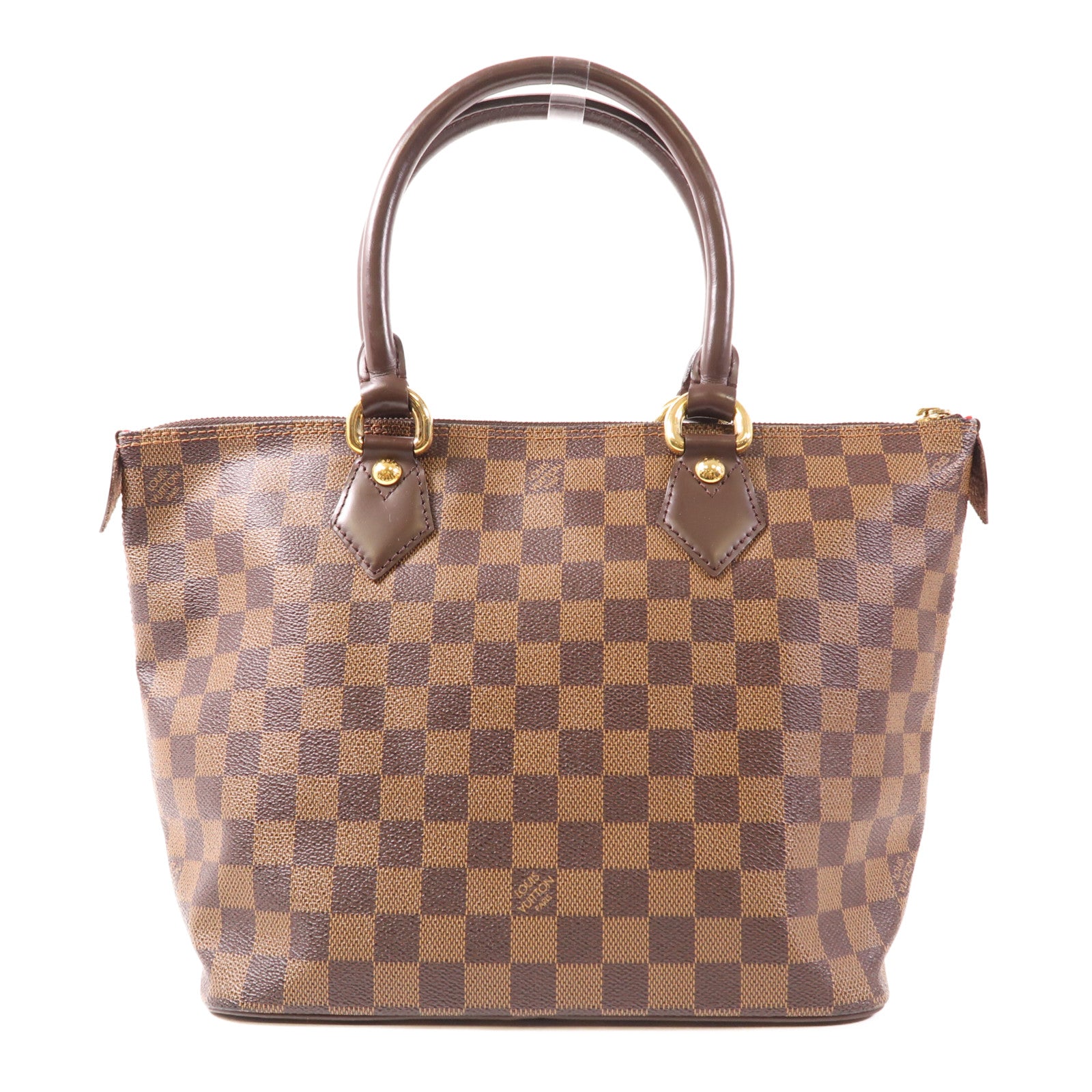 LOUIS VUITTON LV GHW Saleya PM Shoulder Handbag N51183 Damier Brown