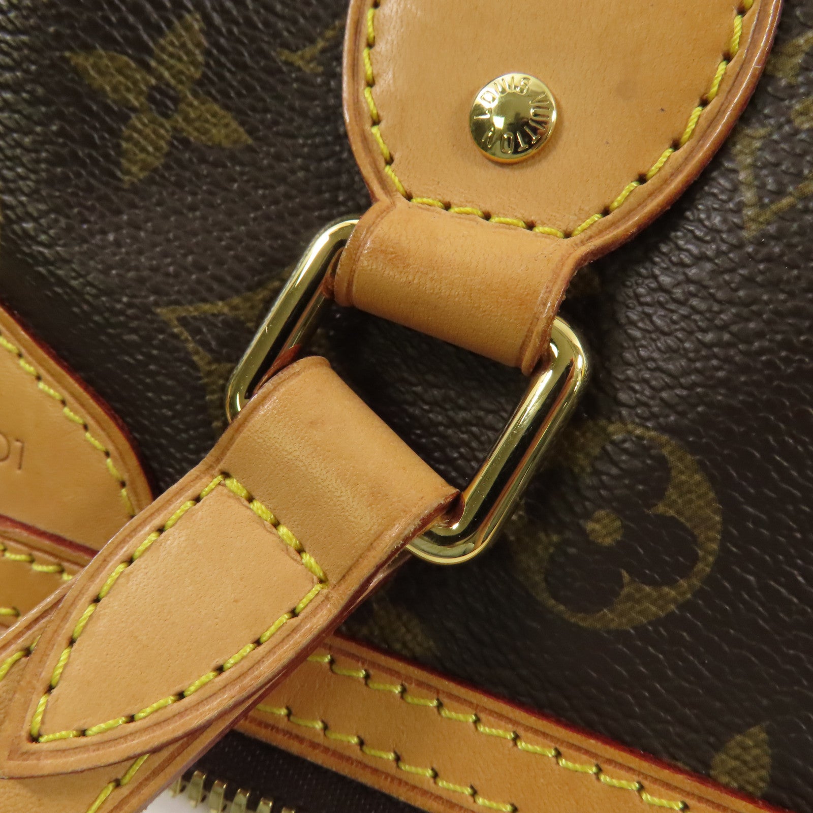 LOUIS VUITTON Monogram Palermo PM金扣手挽肩背兩用袋