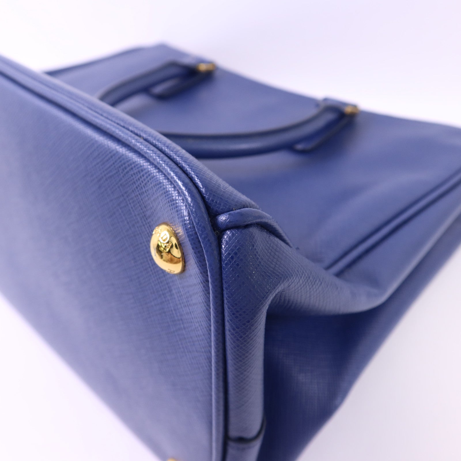 PRADA Saffiano皮革2 Way Shoulder Bag金扣手挽肩背兩用袋