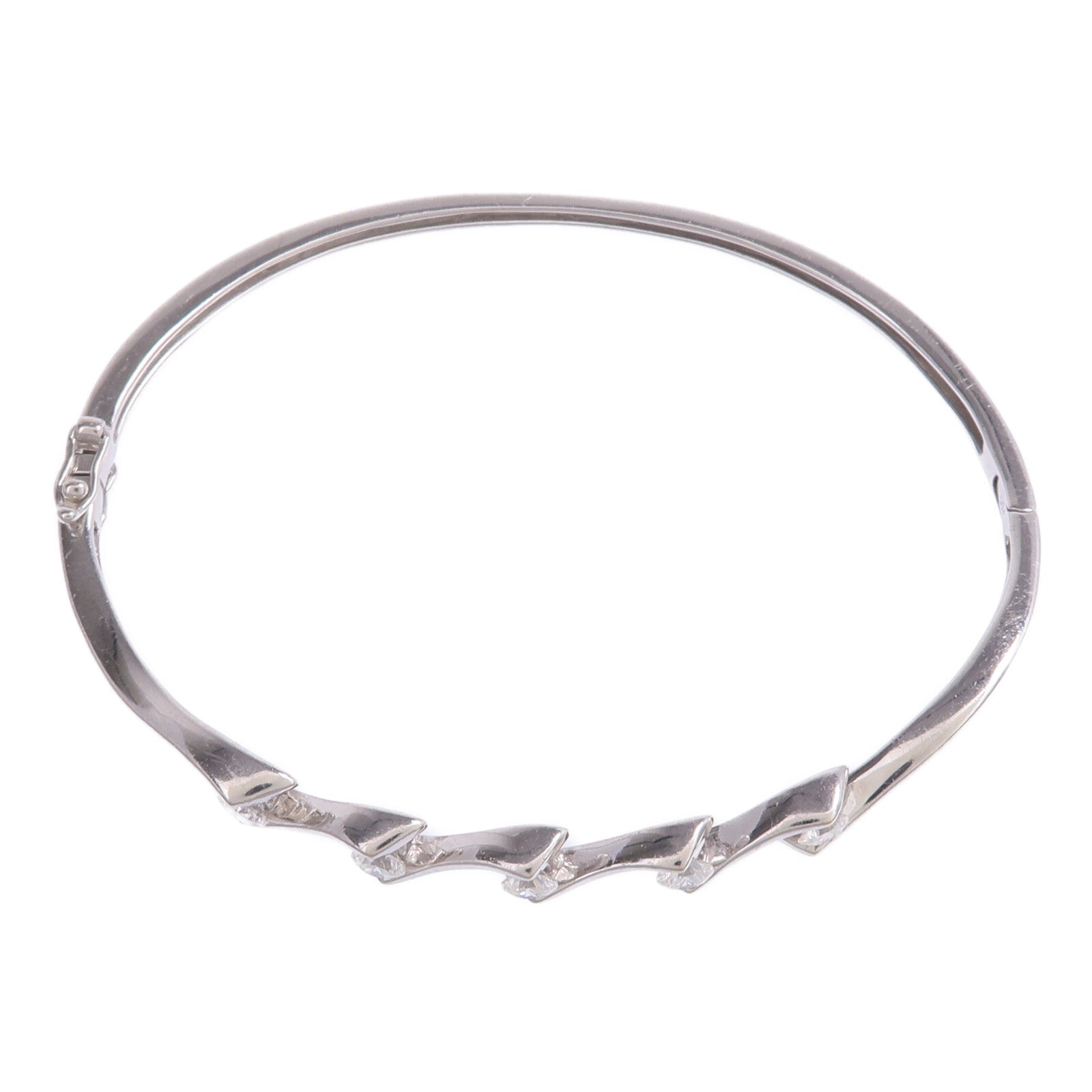 JEWELRY 【激減優惠】18K白金Diamond Bangle/Bracelet鑽石手鐲