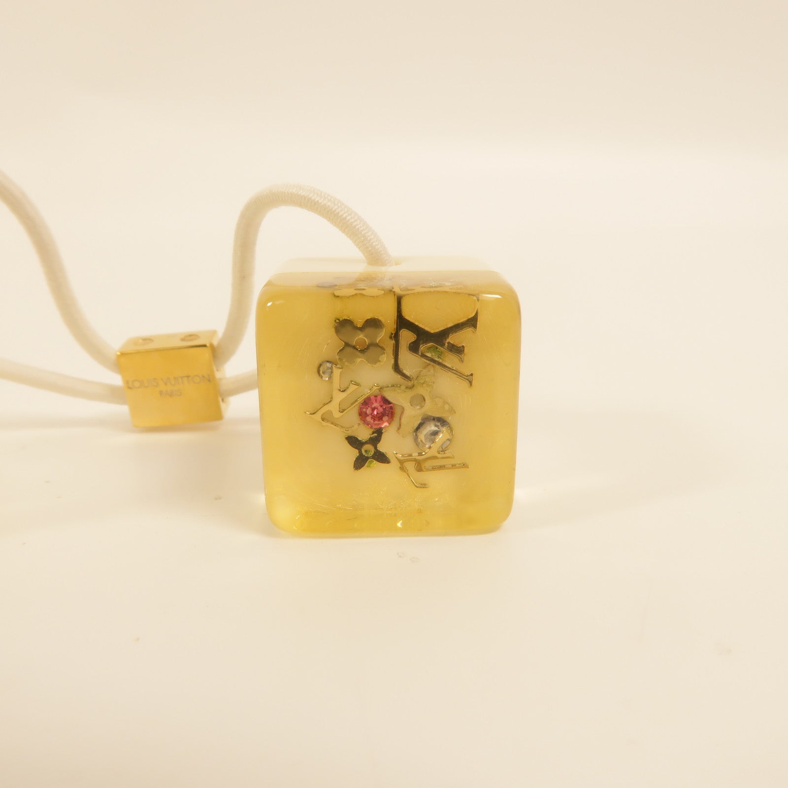 LOUIS VUITTON PVC Hair Cubes髮帶