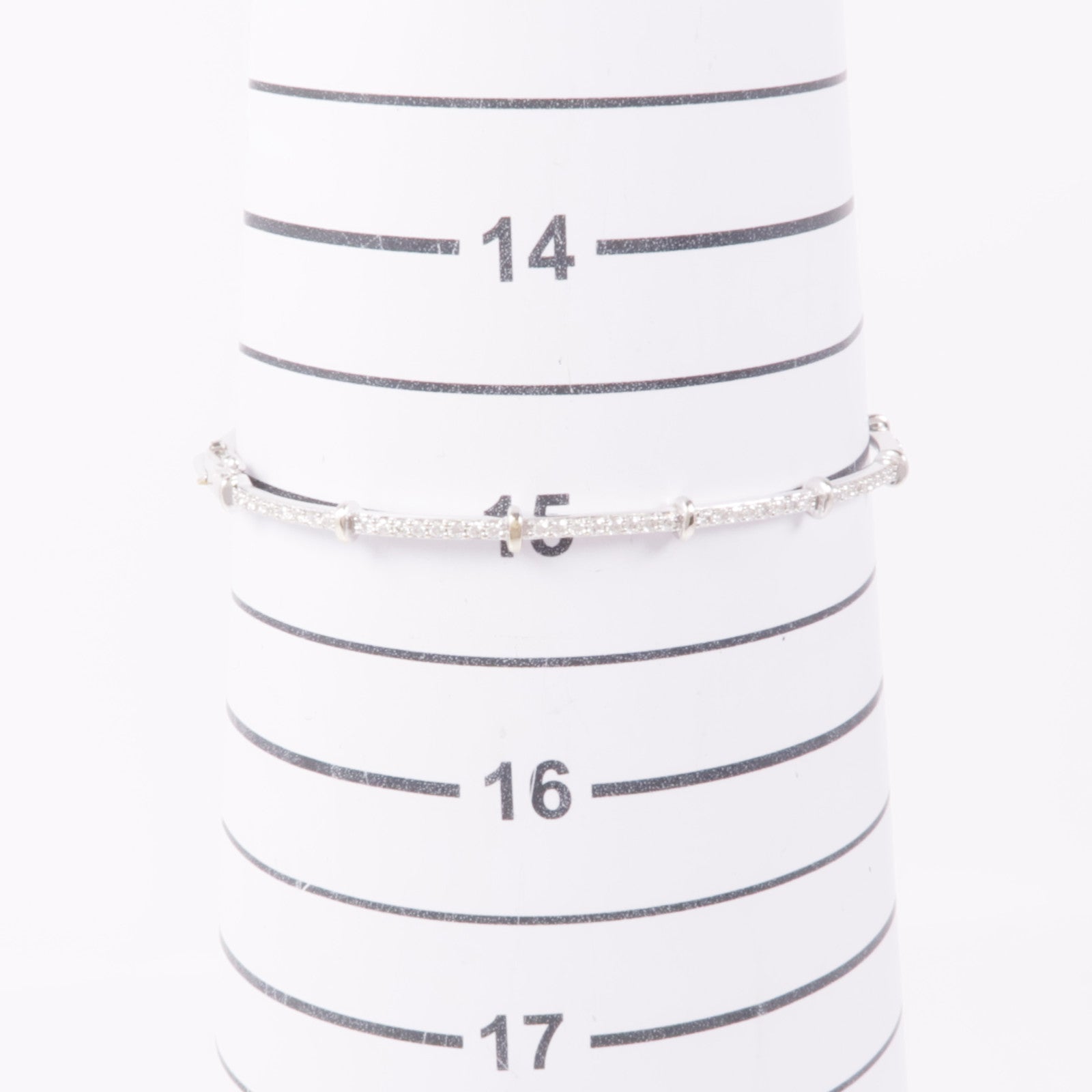 JEWELRY 18K白金Diamond Bracelet鑽石手鐲