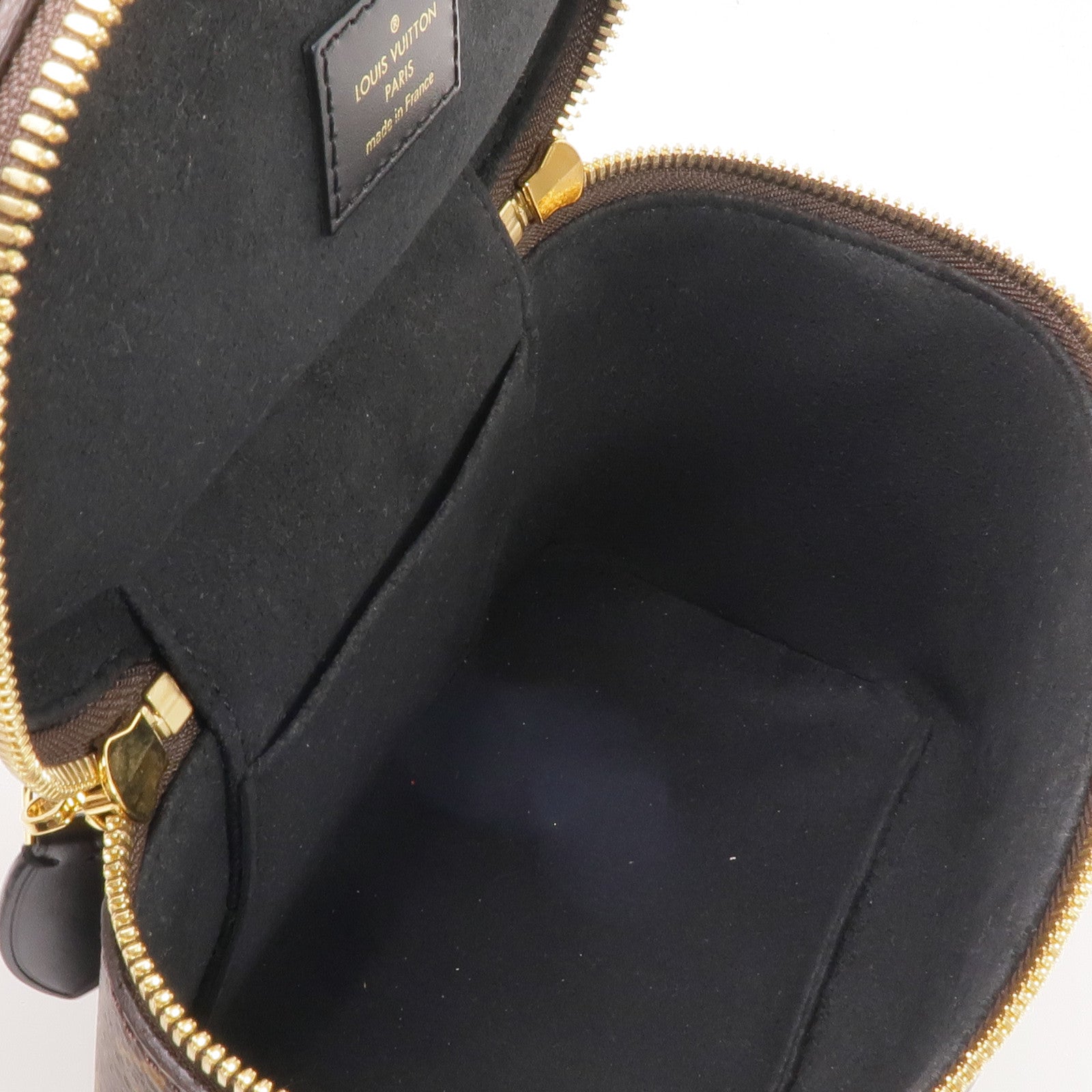 LOUIS VUITTON 【激減優惠】Monogram/Monogram Reverse Vanity PM金扣手挽肩背兩用袋棕色