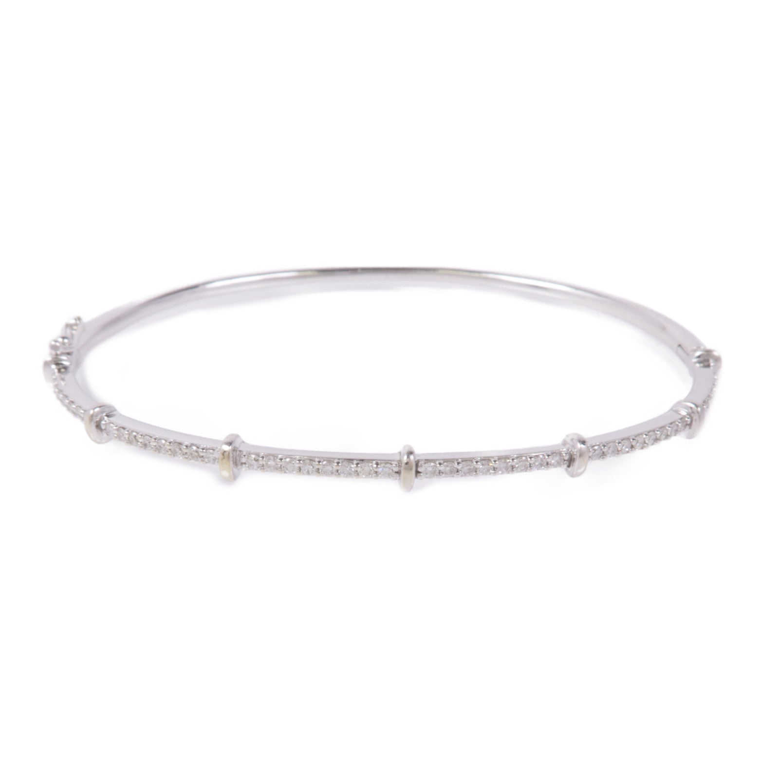 JEWELRY 18K白金Diamond Bracelet鑽石手鐲