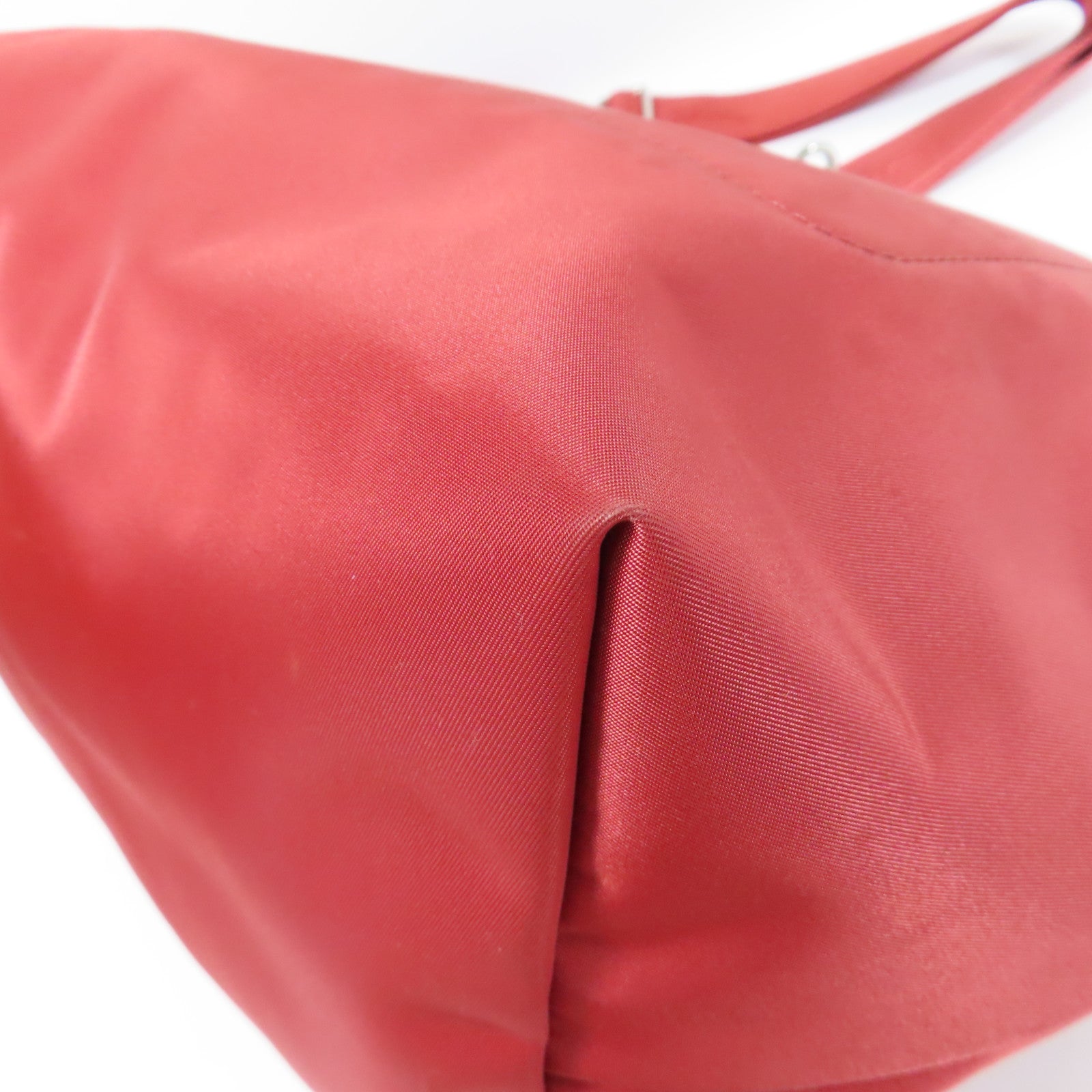 Longchamp 尼龍Hand Bag銀扣手挽肩背兩用袋