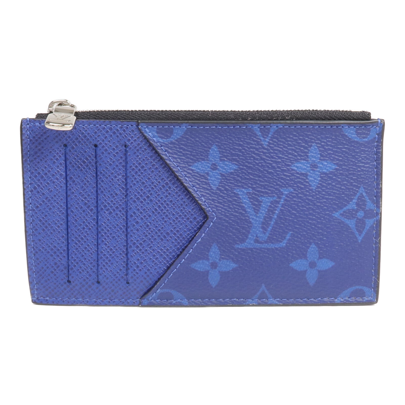 LOUIS VUITTON Taigarama Coin Card Holder銀扣零錢包/套