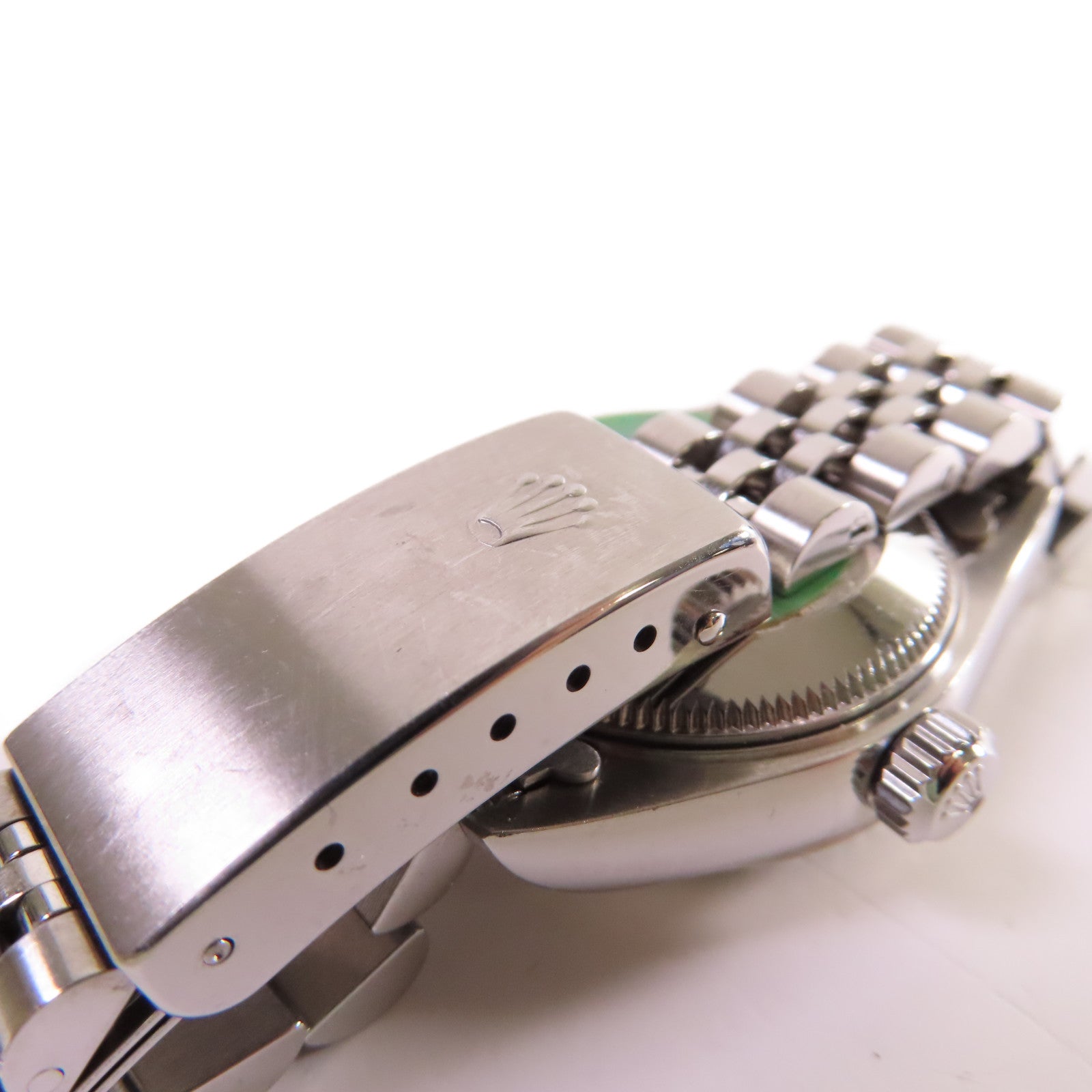 ROLEX Datejust 26mm Watch鑽石/不鏽鋼自動機芯手錶黑色