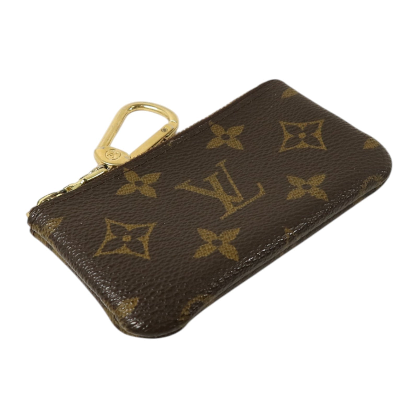 LOUIS VUITTON Monogram Card & Key Case Pochette Cle金扣卡片/鎖匙兩用包