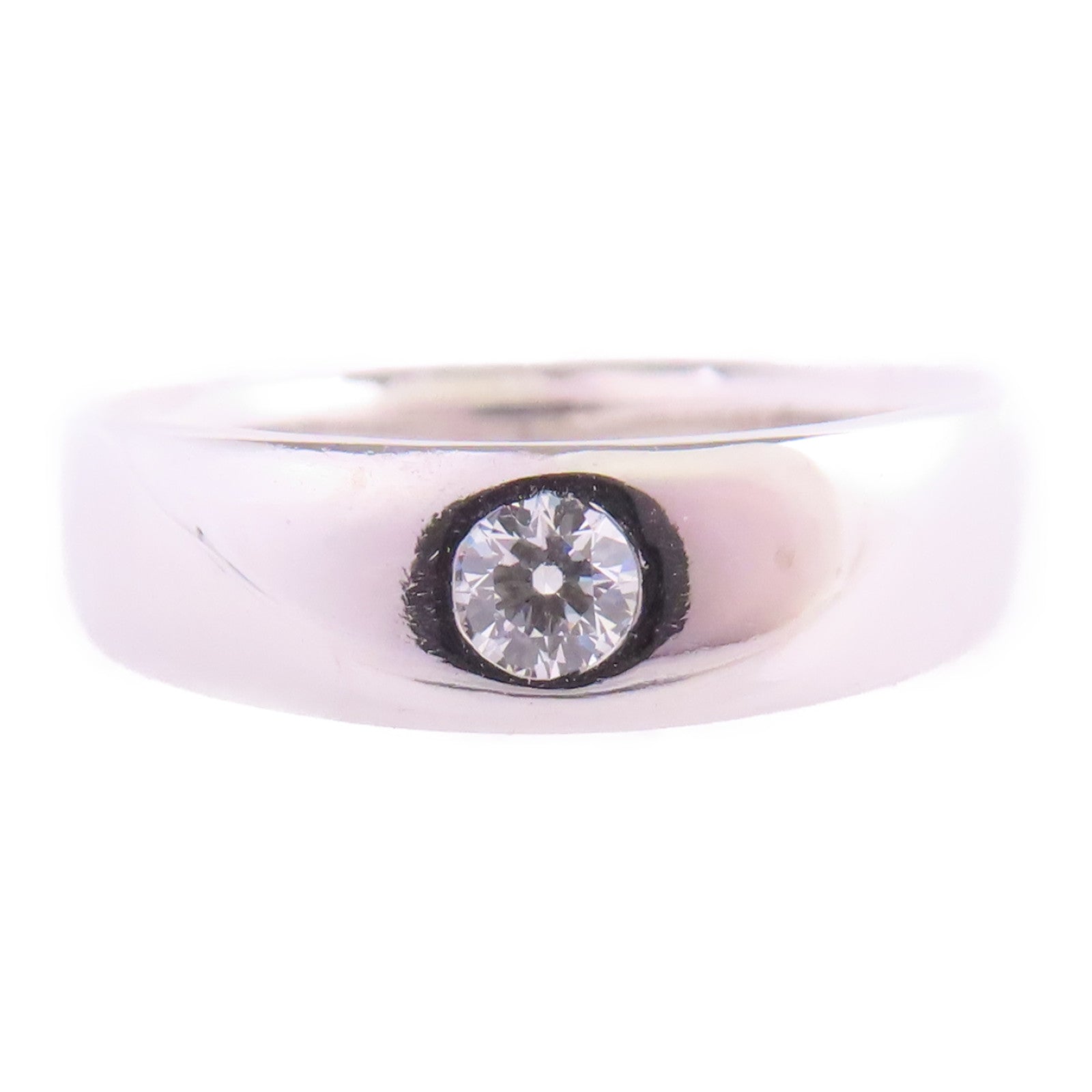 JEWELRY 【激減優惠】PT900鉑金/鑽石Diamond Ring戒指US#4.75