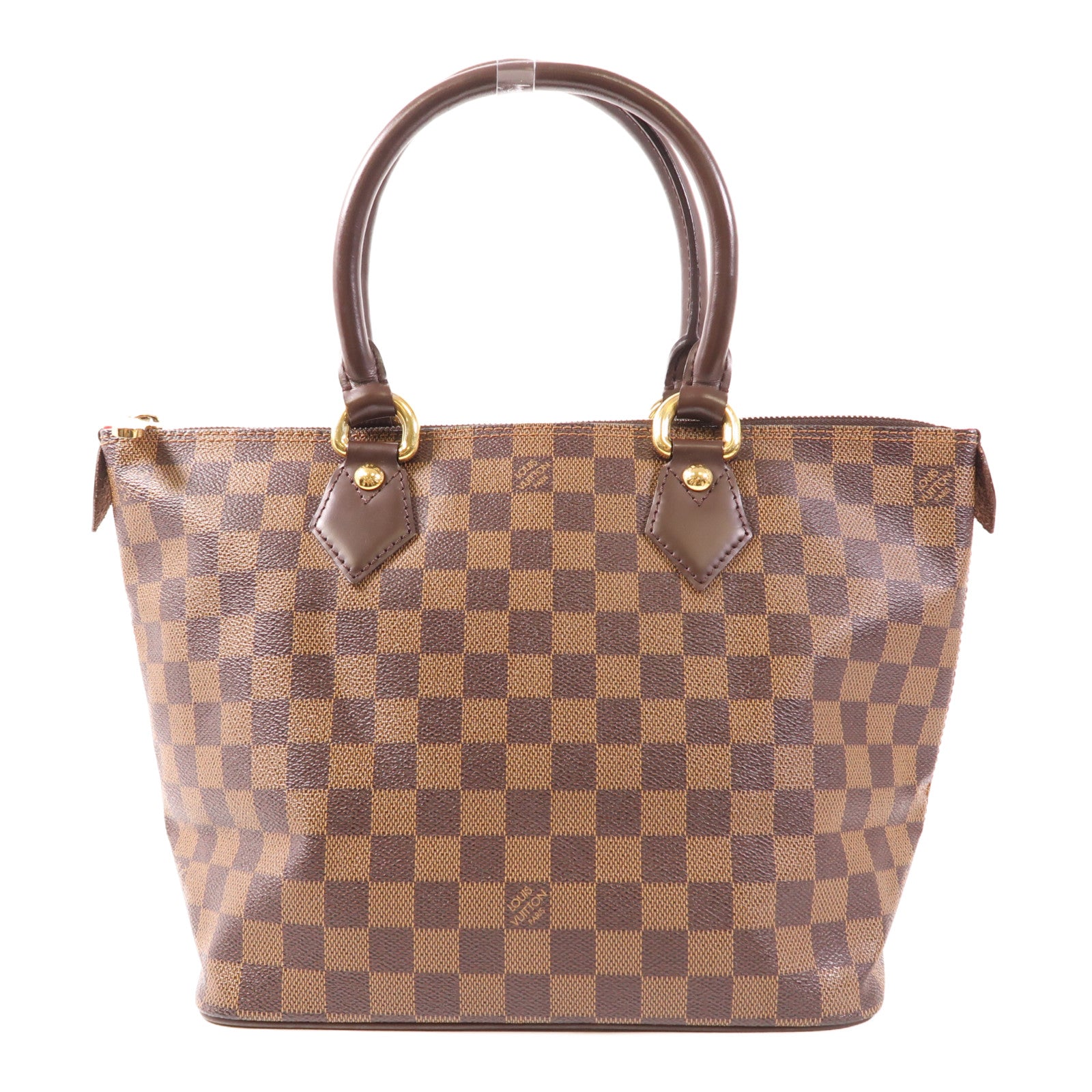 LOUIS VUITTON LV GHW Saleya PM Shoulder Handbag N51183 Damier Brown