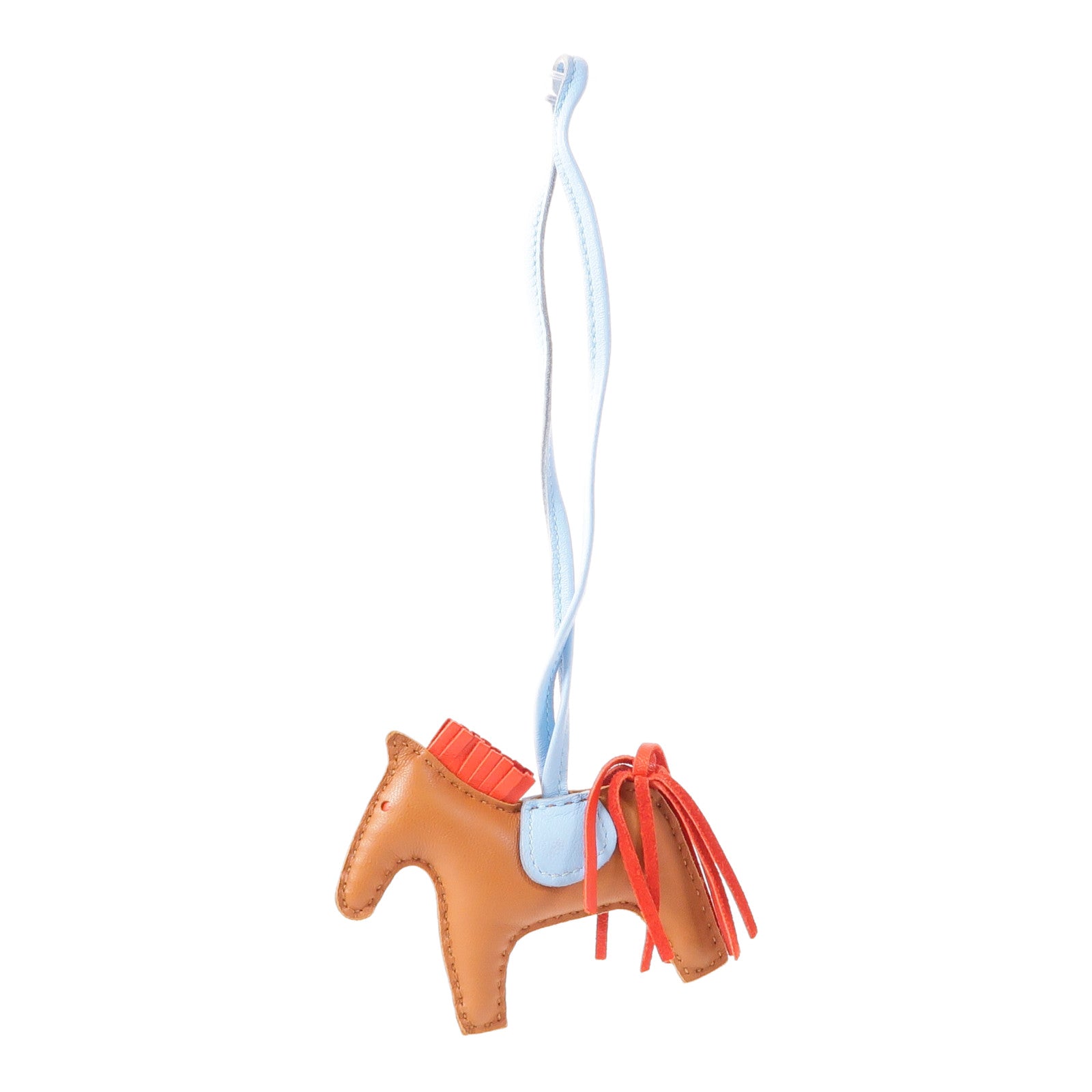 HERMES Milo皮革Rodeo PM掛飾