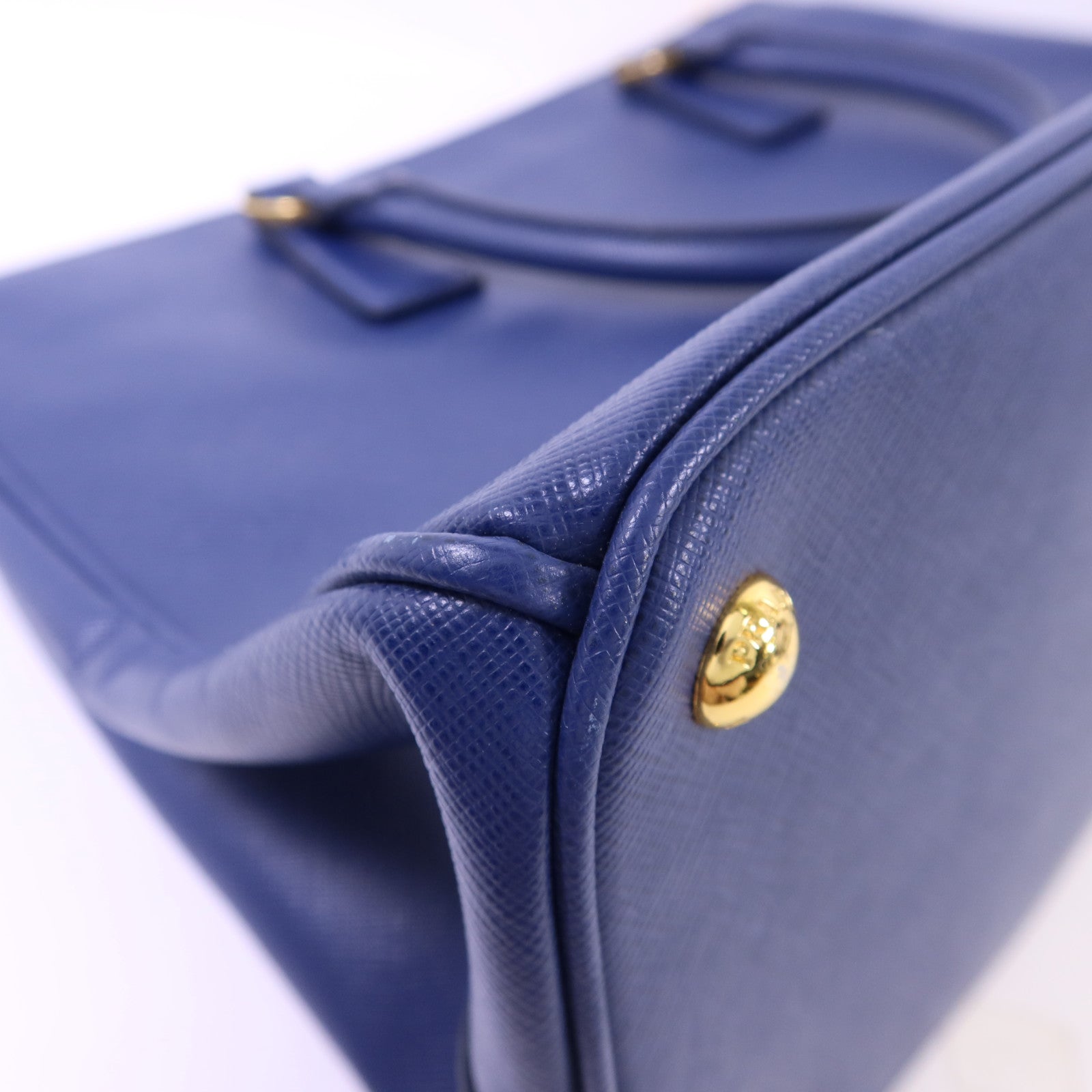 PRADA Saffiano皮革2 Way Shoulder Bag金扣手挽肩背兩用袋