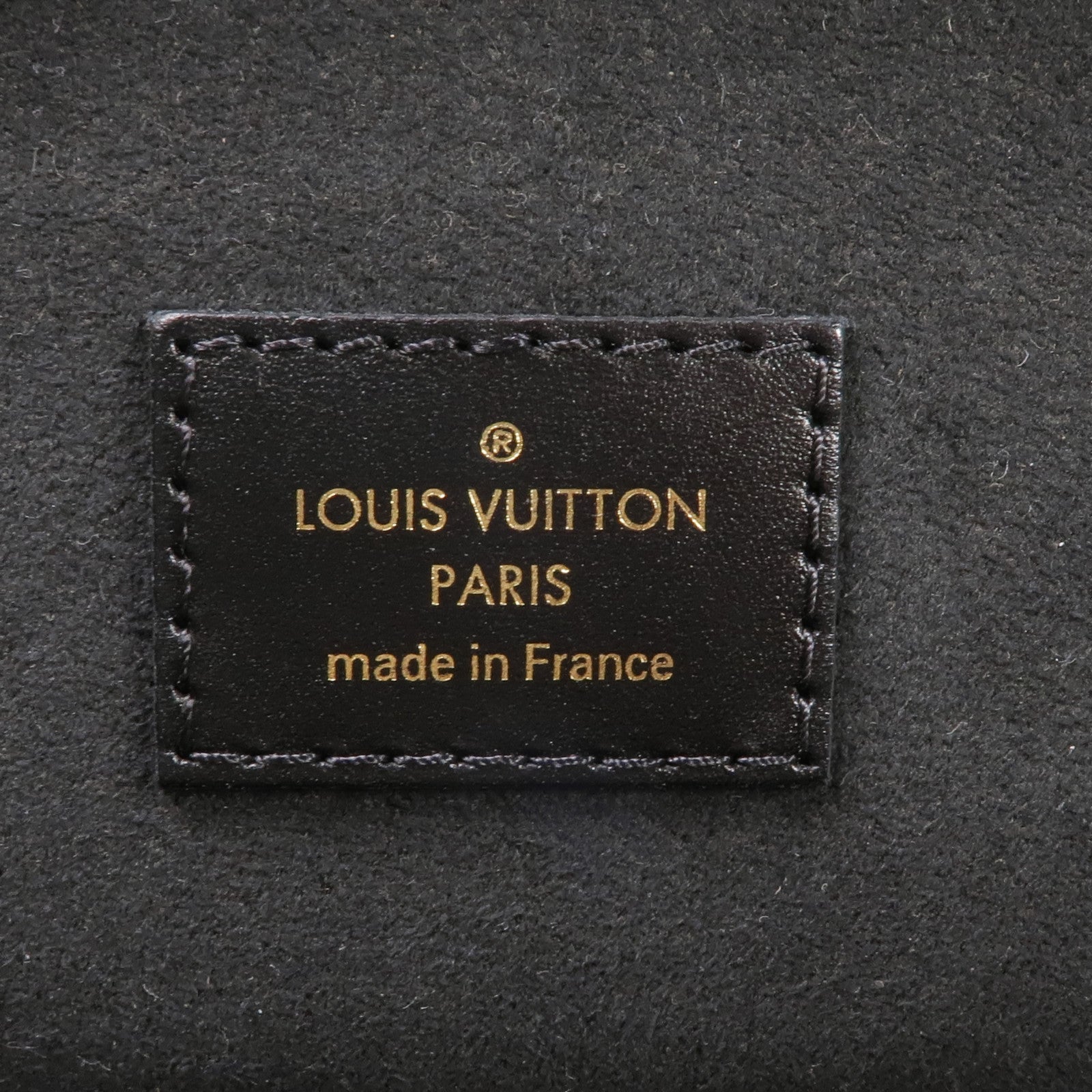 LOUIS VUITTON Monogram/Monogram Reverse Vanity PM金扣手挽肩背兩用袋棕色