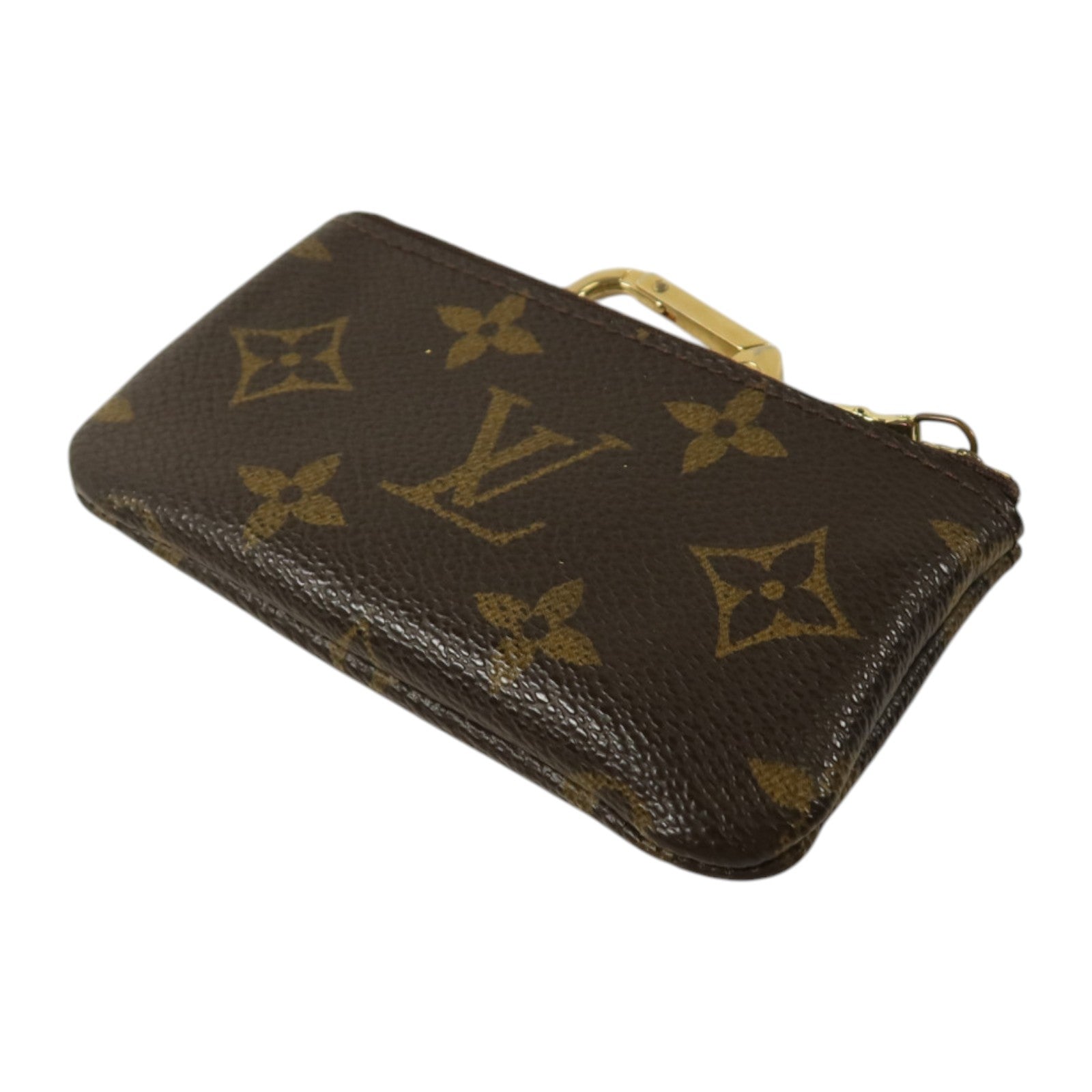 LOUIS VUITTON Monogram Card & Key Case Pochette Cle金扣卡片/鎖匙兩用包