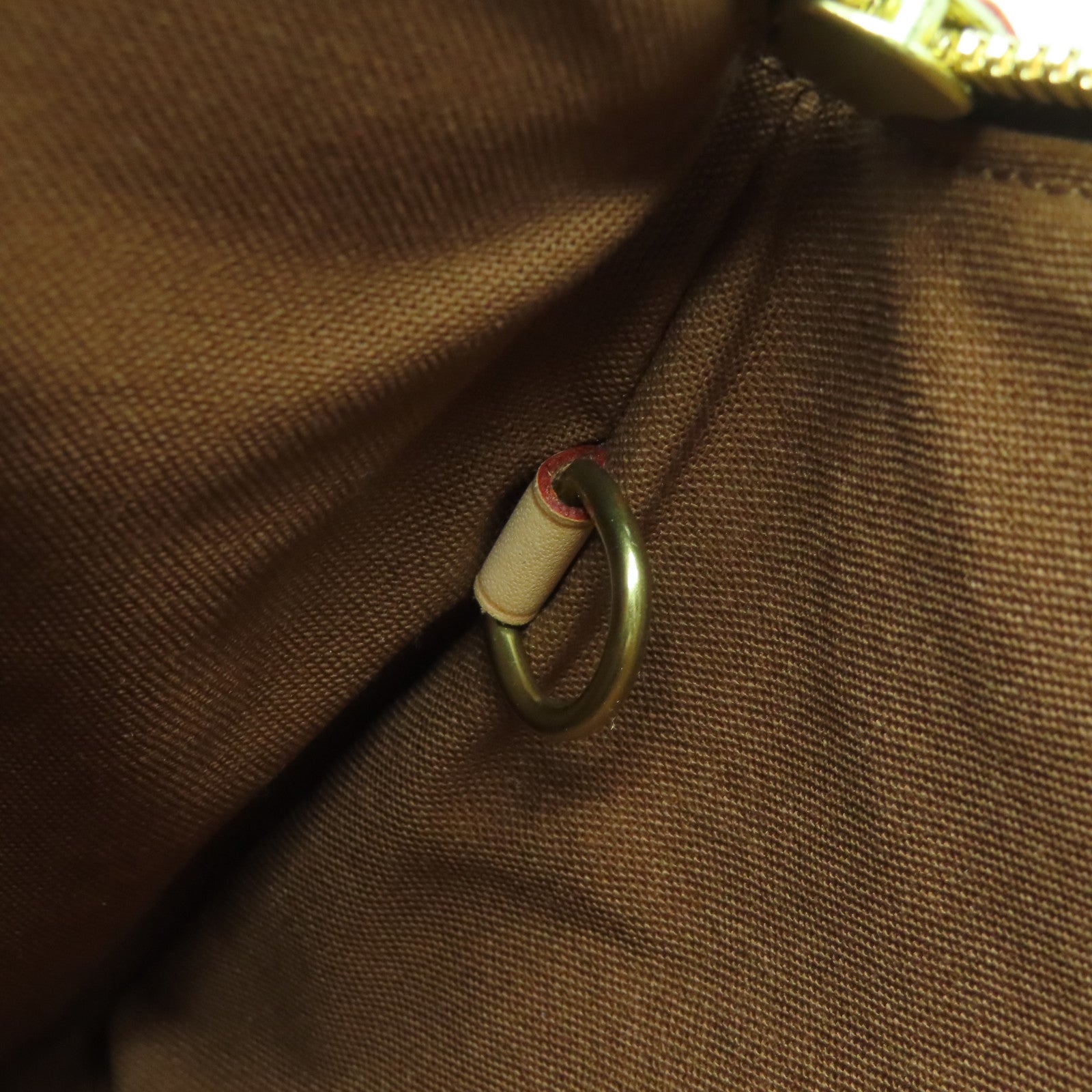 LOUIS VUITTON Monogram Lockit Horizontal金扣肩背袋啡色