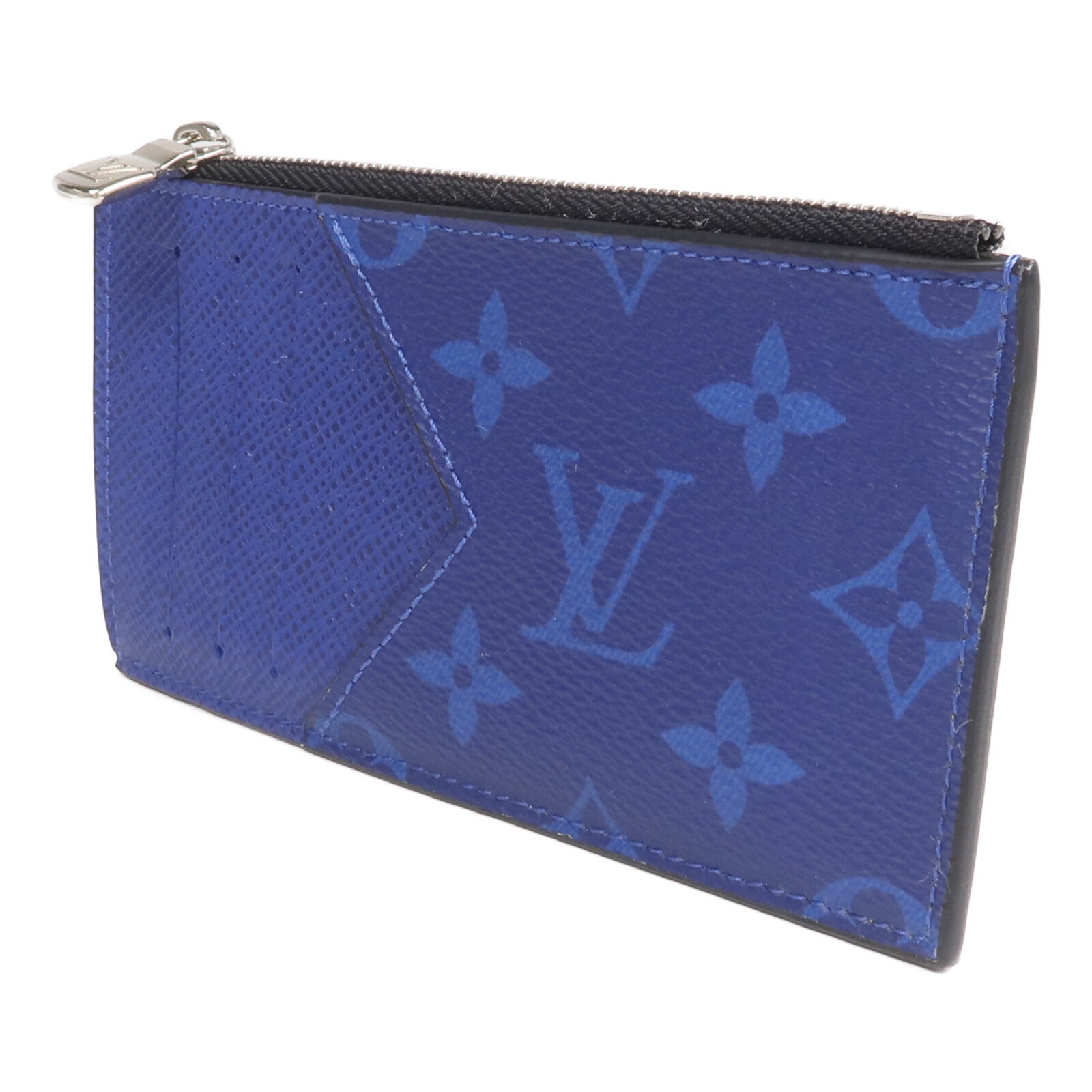 LOUIS VUITTON Taigarama Coin Card Holder銀扣零錢包/套