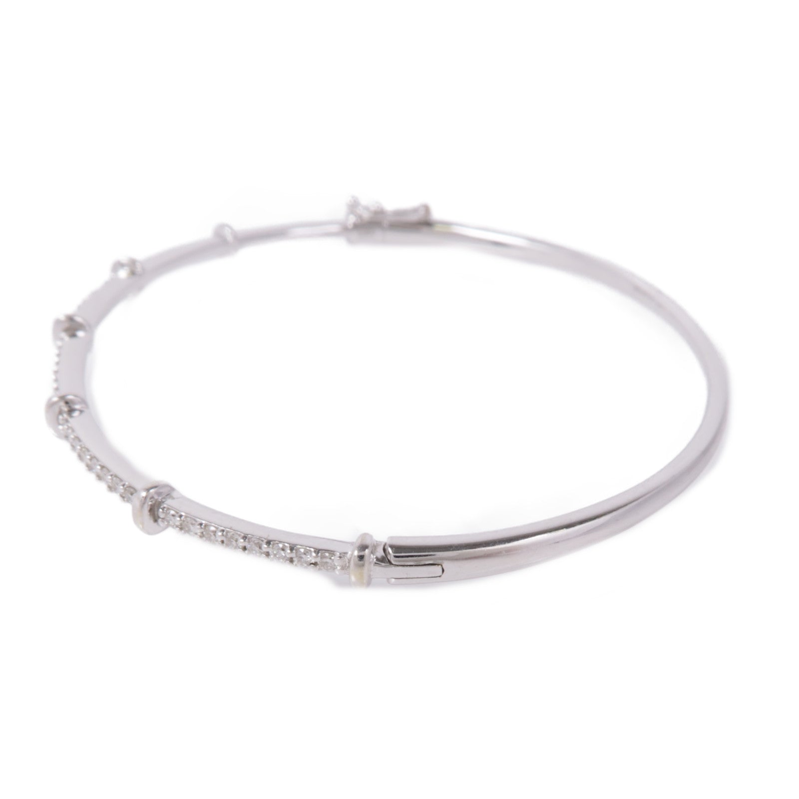 JEWELRY 18K白金Diamond Bracelet鑽石手鐲