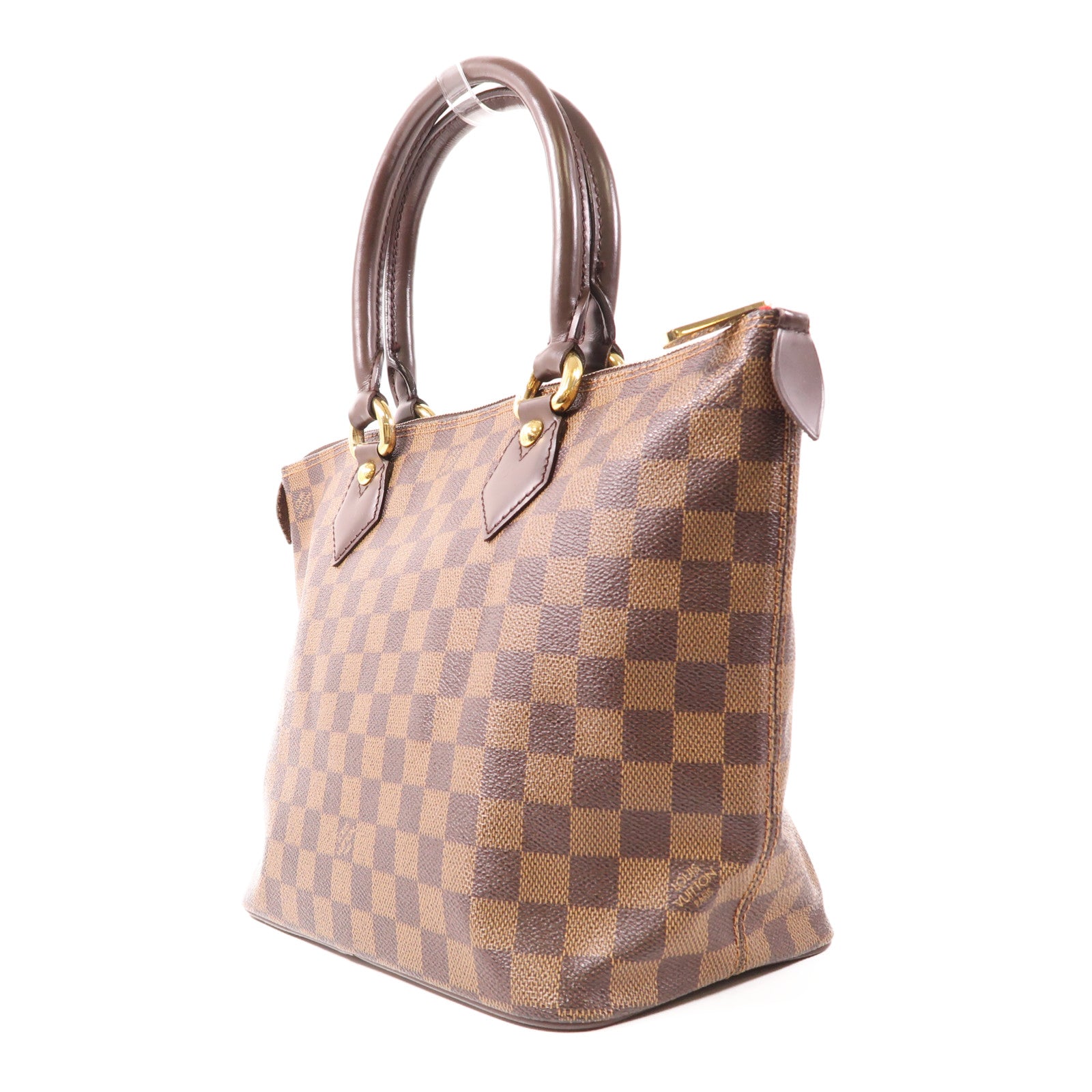 LOUIS VUITTON LV GHW Saleya PM Shoulder Handbag N51183 Damier Brown