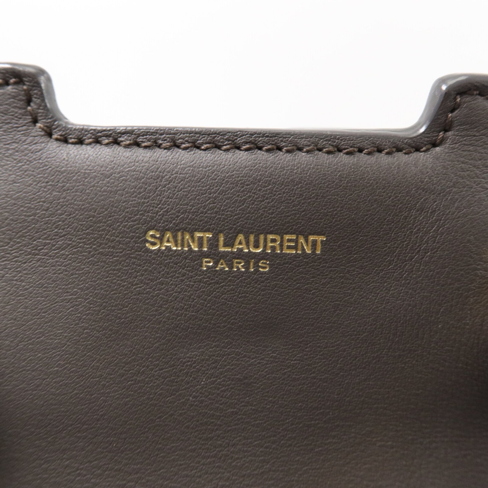 YVES SAINT LAURENT 牛皮皮革Cabas Y手挽肩背兩用袋