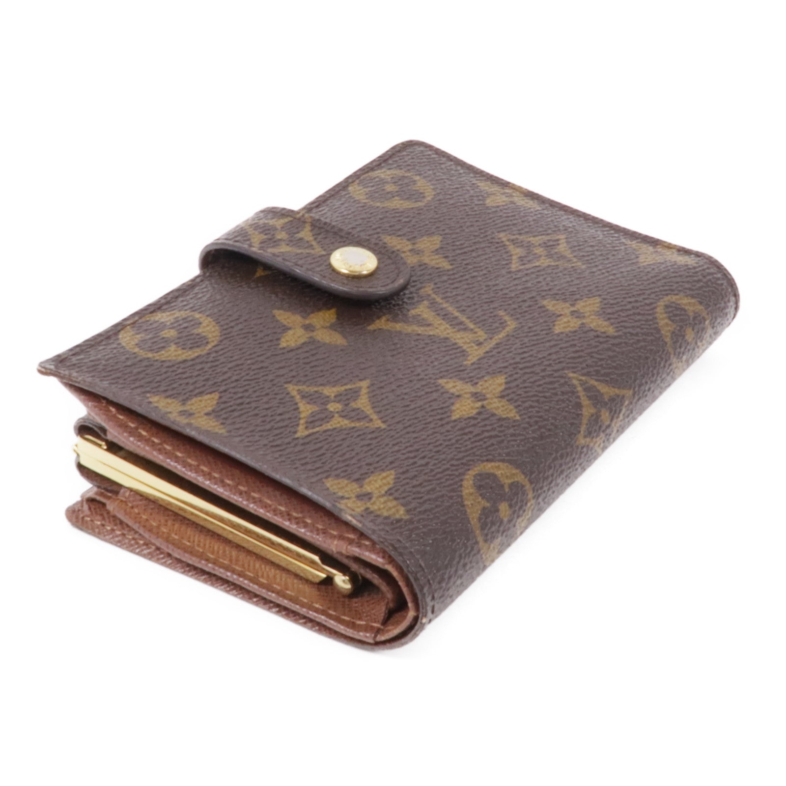 LOUIS VUITTON Monogram Portefeuille Viennois金扣錢包