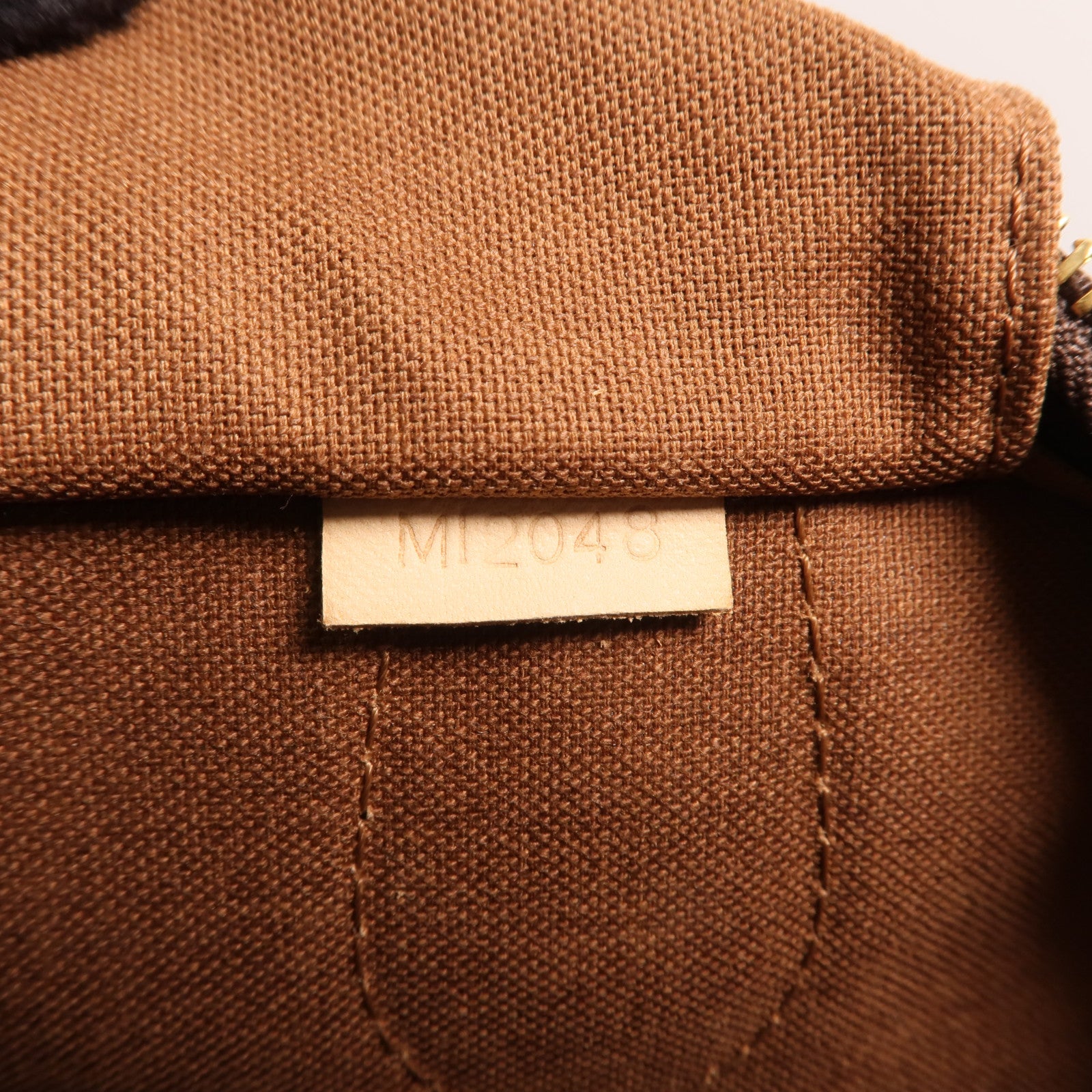 LOUIS VUITTON Monogram Montorgueil GM金扣肩背袋