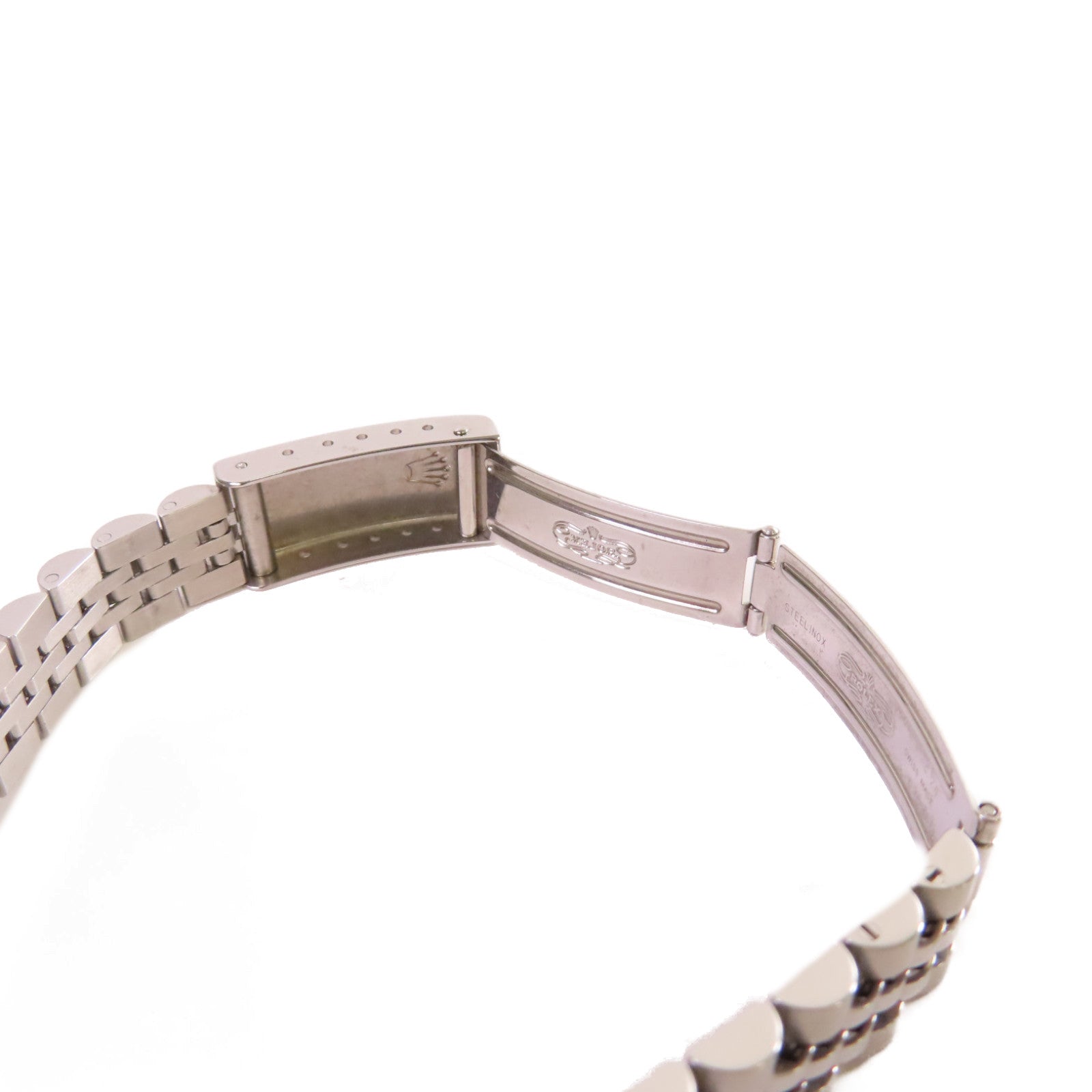 ROLEX Datejust 26mm Watch鑽石/不鏽鋼自動機芯手錶黑色