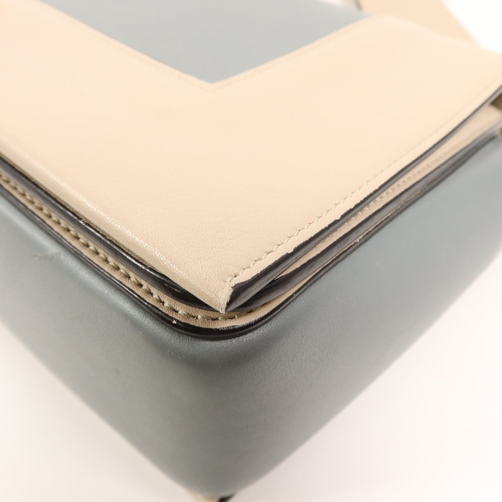CELINE 牛皮皮革Frame Medium肩背袋