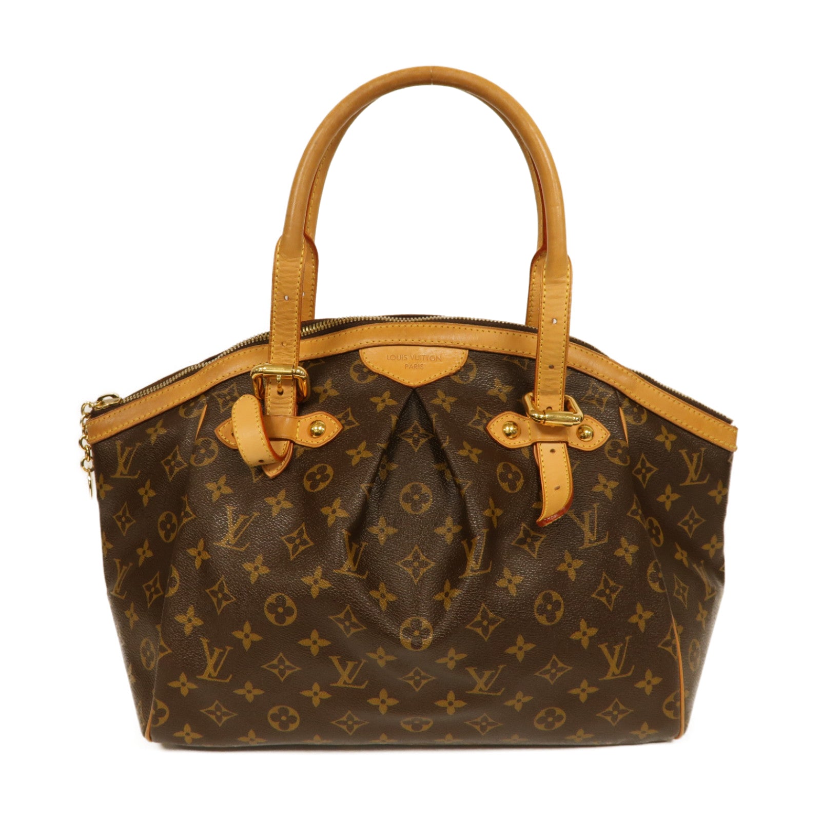 LOUIS VUITTON **【激減優惠】Monogram Tivoli GM金扣手挽袋啡色