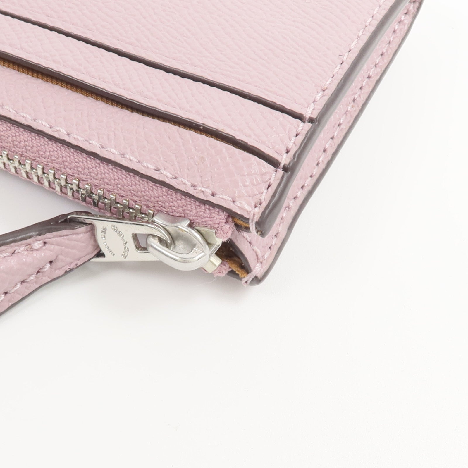 COACH 塗層帆布Card/Coin Case零錢包/卡片套