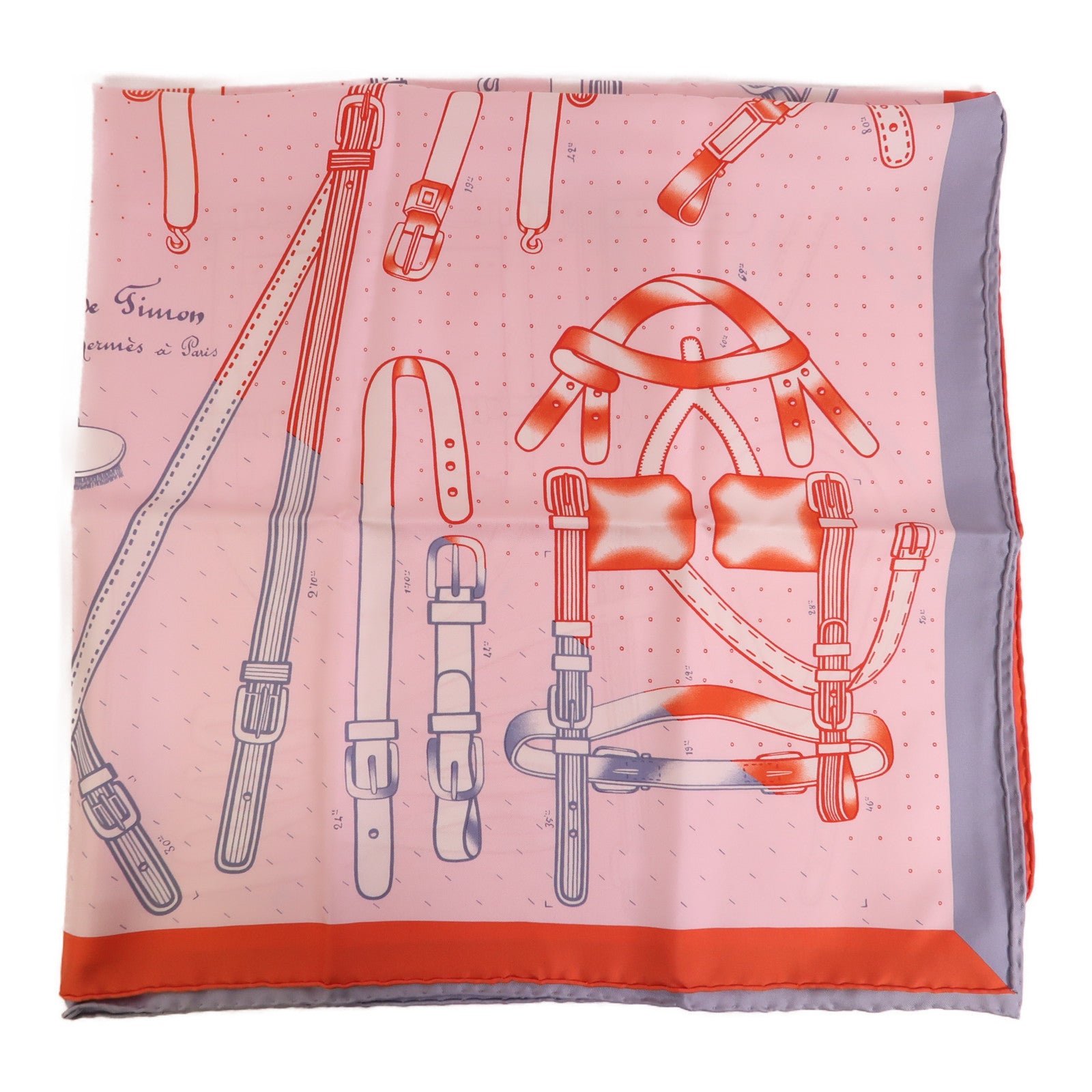 HERMES 絲質Scarf 90X90絲巾