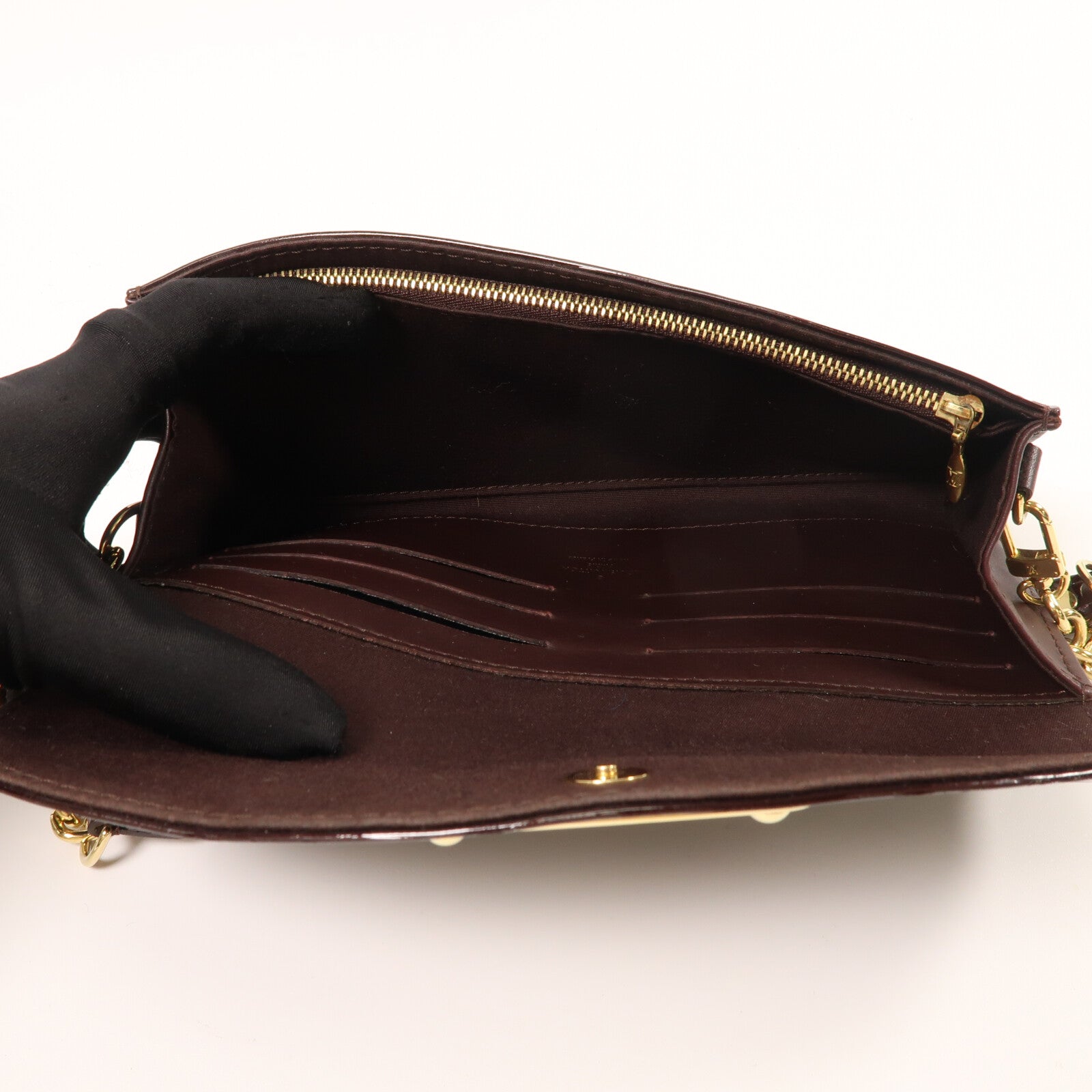 LOUIS VUITTON Monogram Vernis Sunset手挽袋