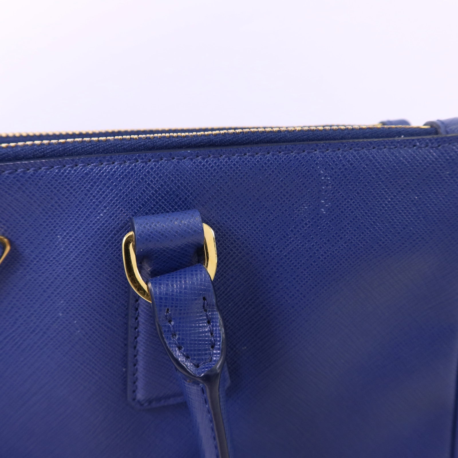 PRADA Saffiano皮革2 Way Shoulder Bag金扣手挽肩背兩用袋