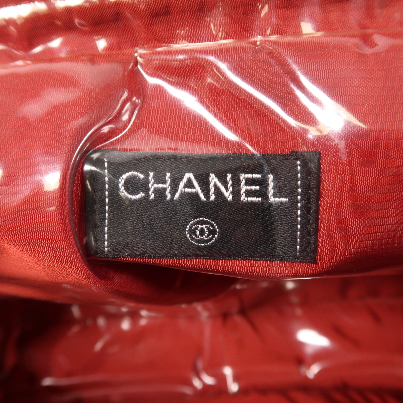 CHANEL 尼龍Hand Bag銀扣手挽袋