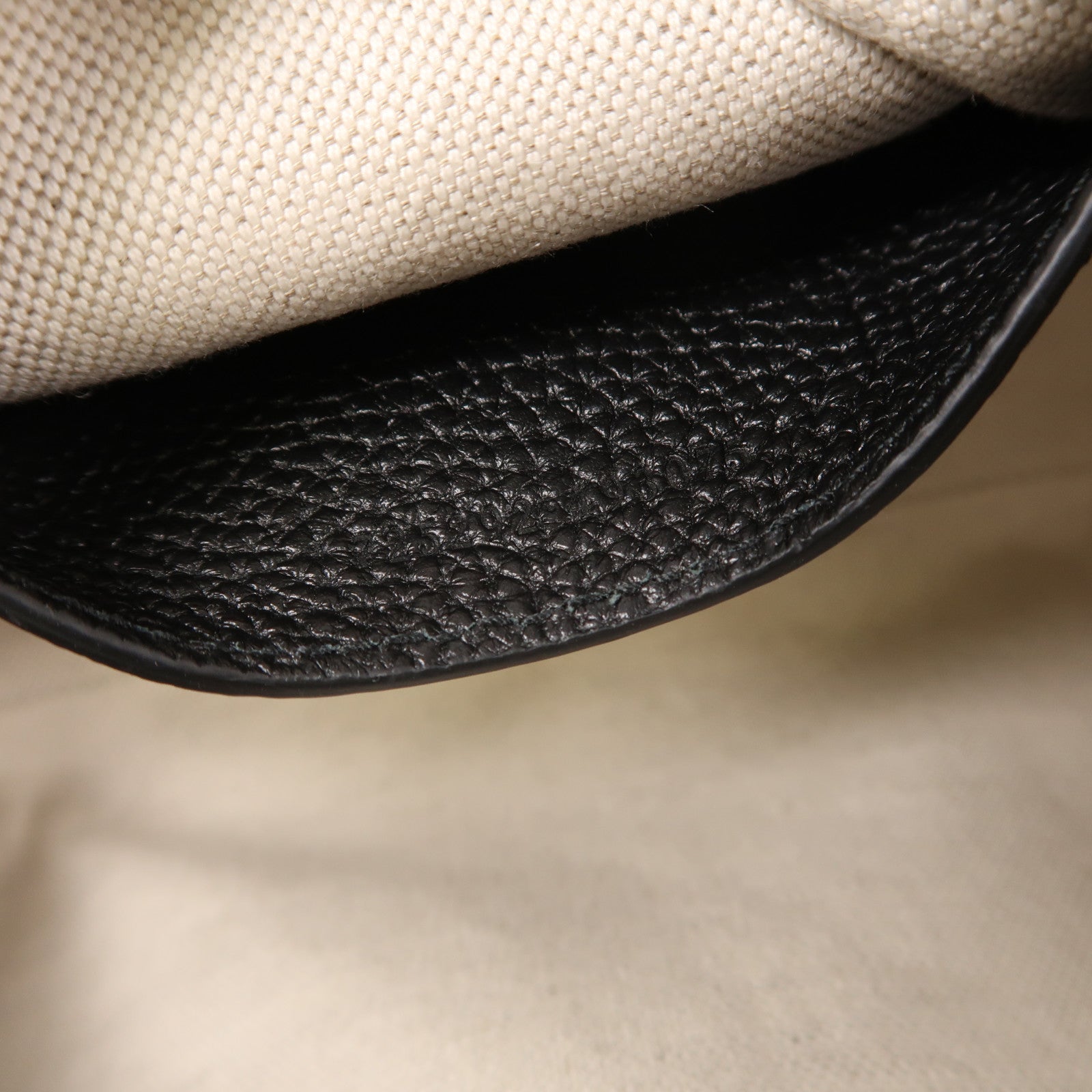 GUCCI GG SHW Jumbo GG 2 Way Shoulder Bag 725292 Calfskin Leather Black