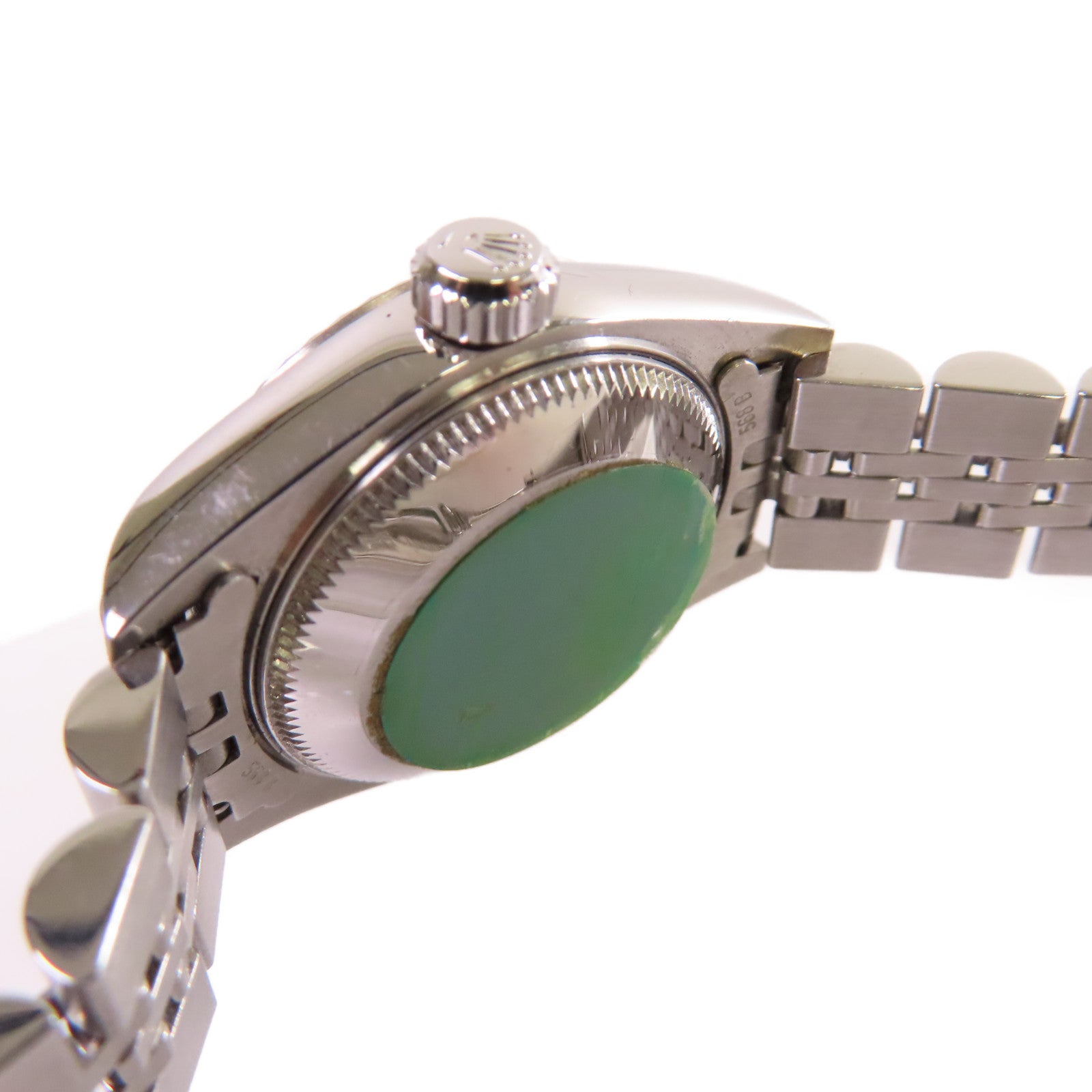 ROLEX Datejust 26mm Watch鑽石/不鏽鋼自動機芯手錶黑色