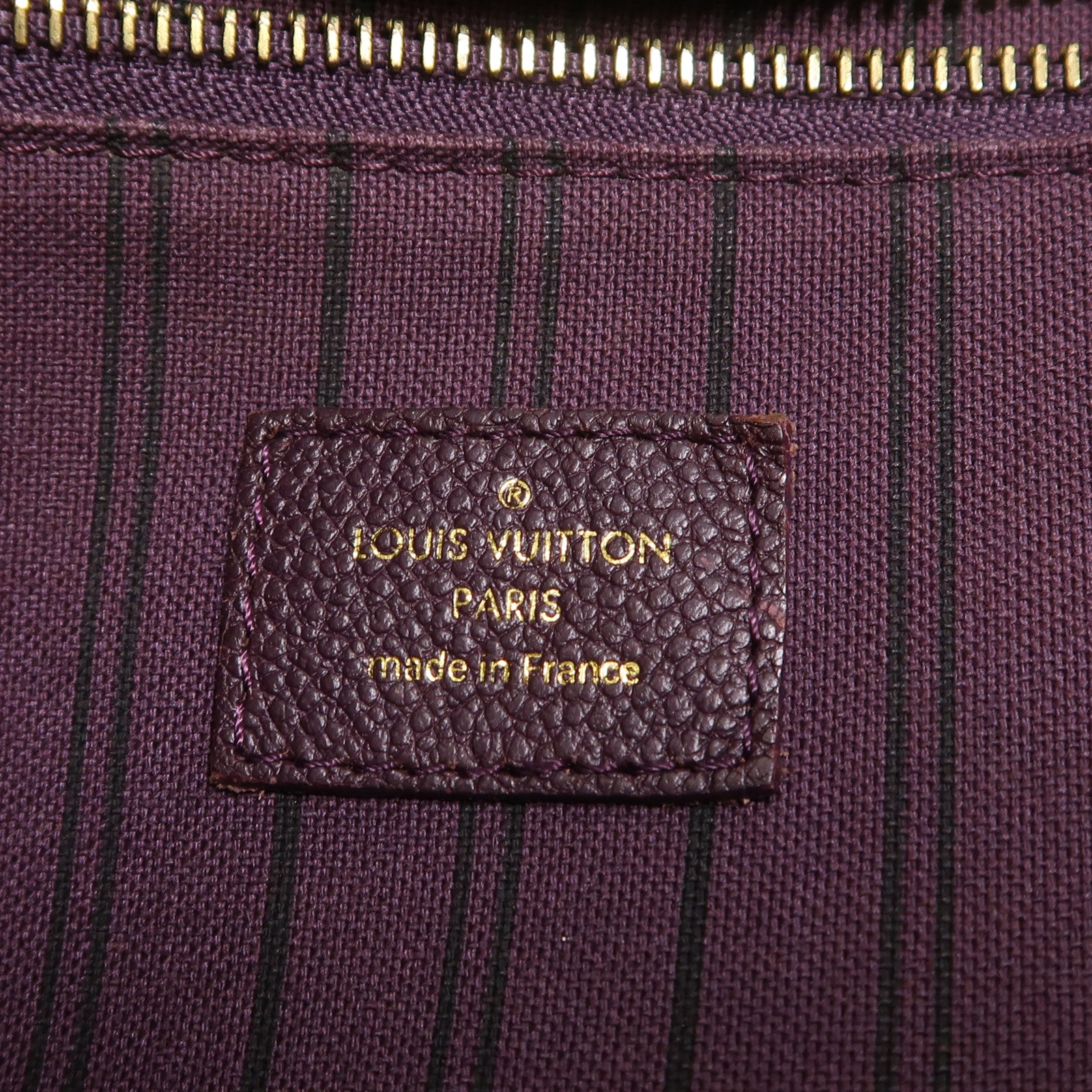 LOUIS VUITTON Monogram Empreinte Citadine PM金扣肩背袋