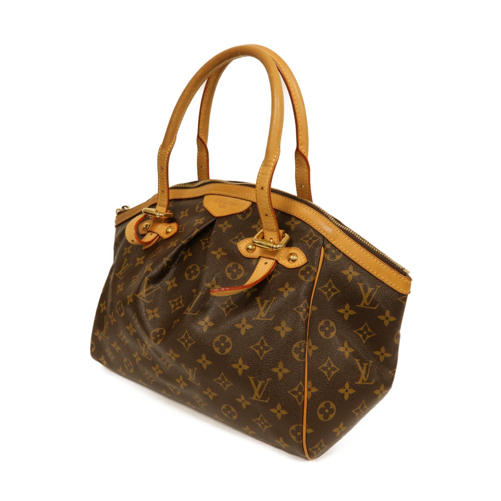 LOUIS VUITTON **【激減優惠】Monogram Tivoli GM金扣手挽袋啡色