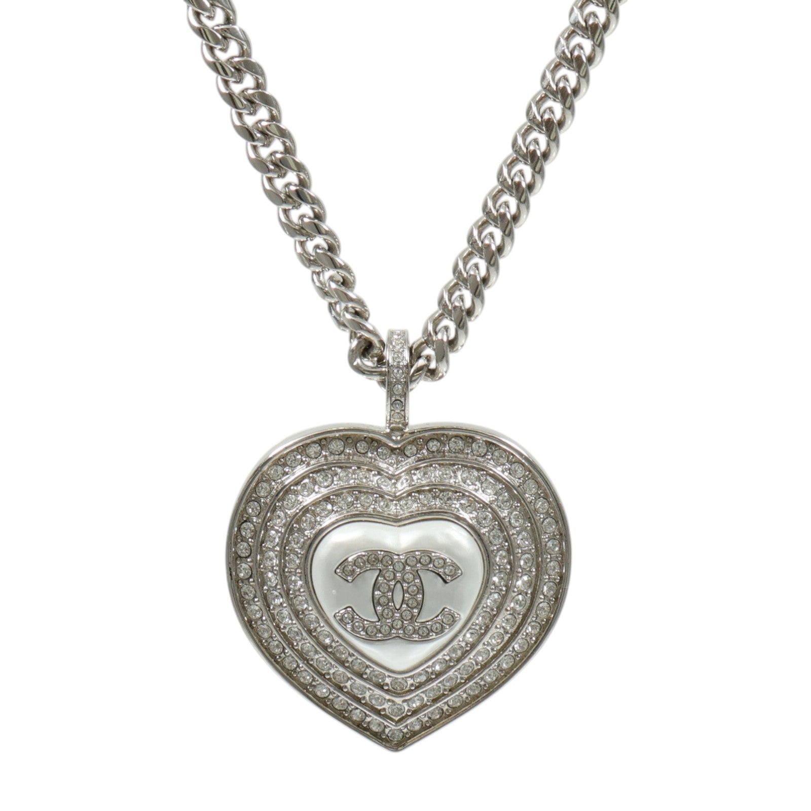 CHANEL 金屬/PVC Necklace項鍊