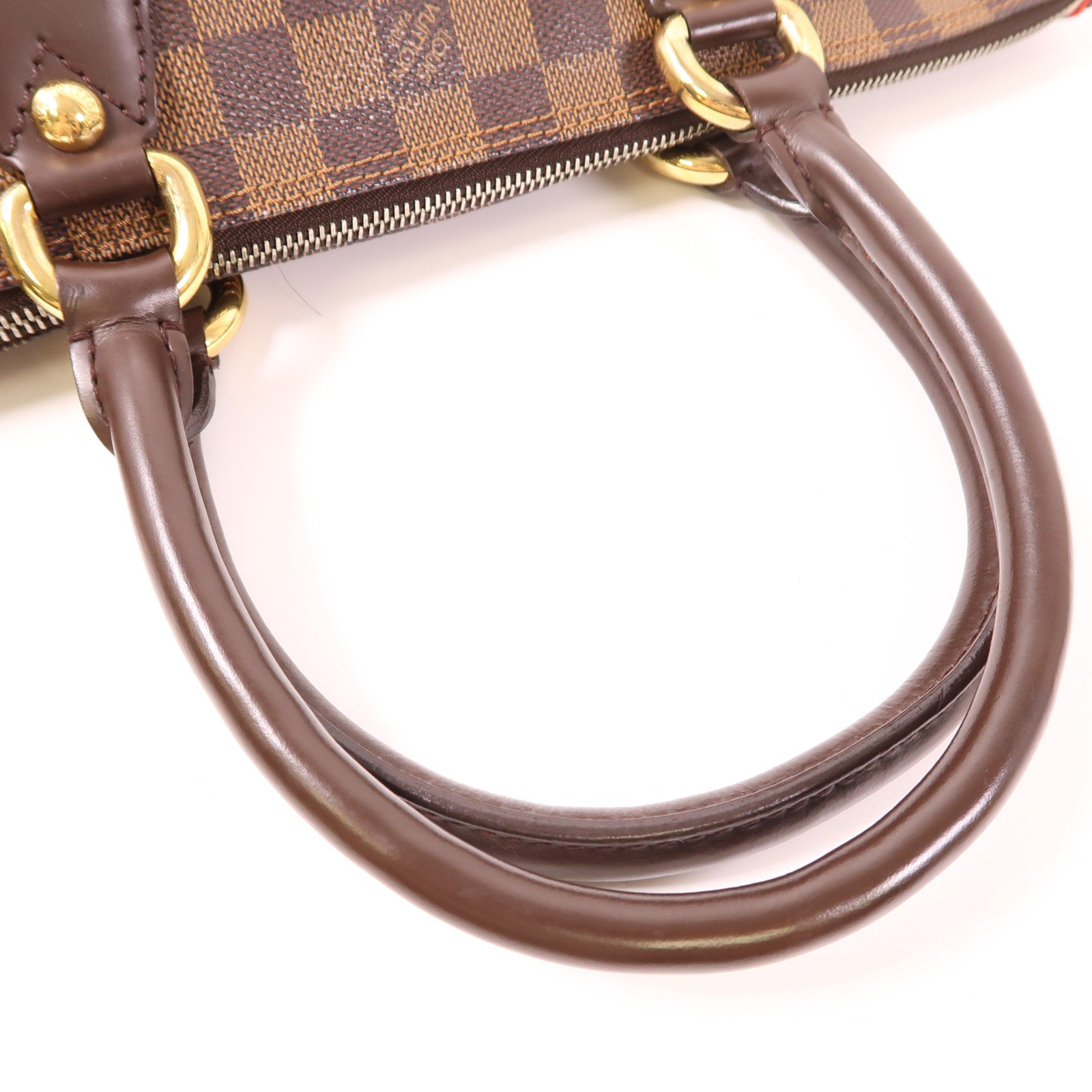 LOUIS VUITTON LV GHW Saleya PM Shoulder Handbag N51183 Damier Brown