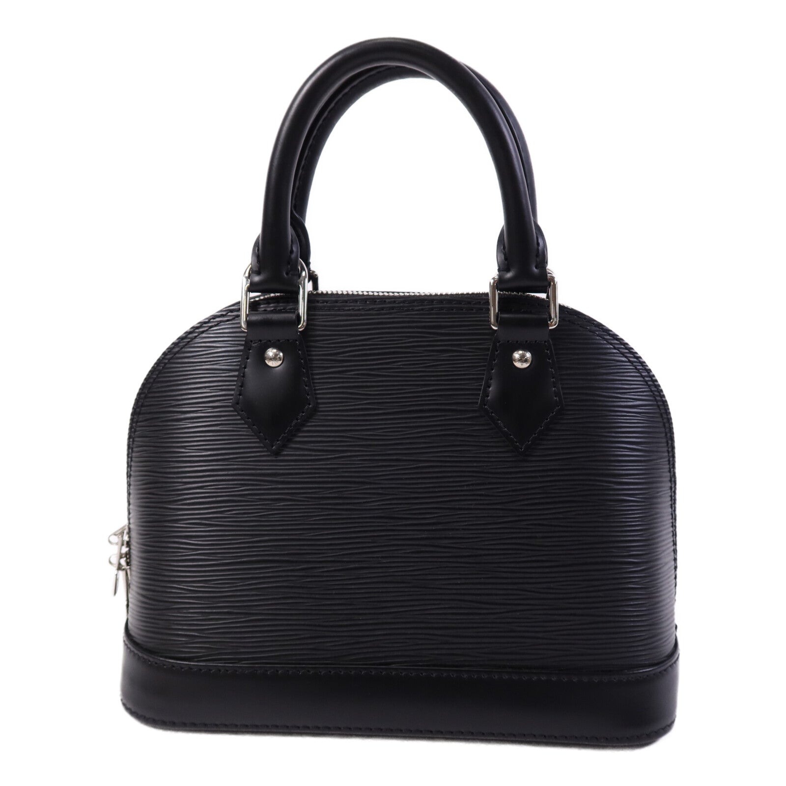 LOUIS VUITTON Epi Alma BB銀扣手挽肩背兩用袋