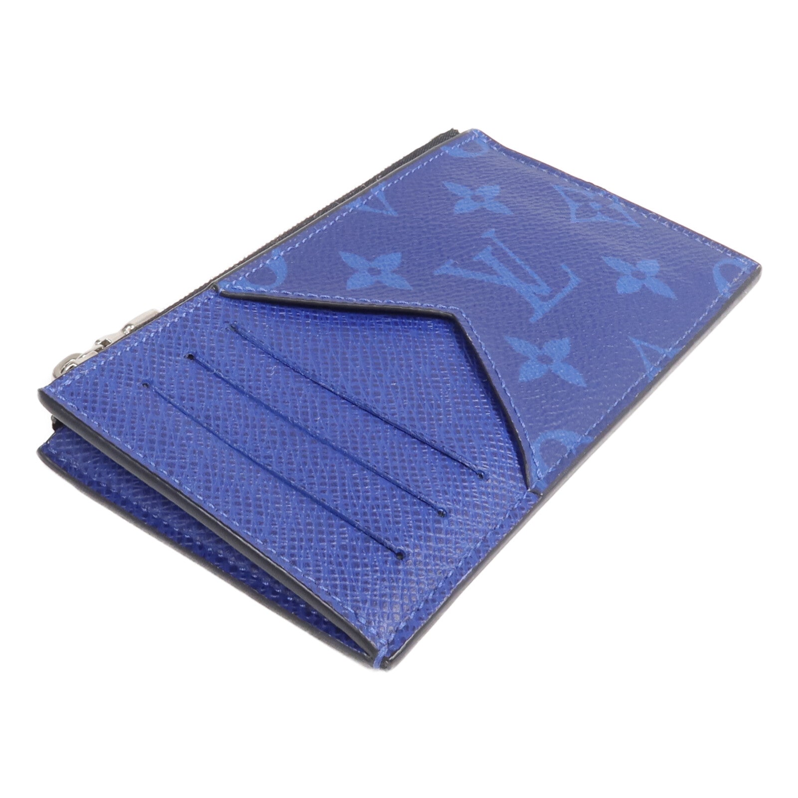 LOUIS VUITTON Taigarama Coin Card Holder銀扣零錢包/套