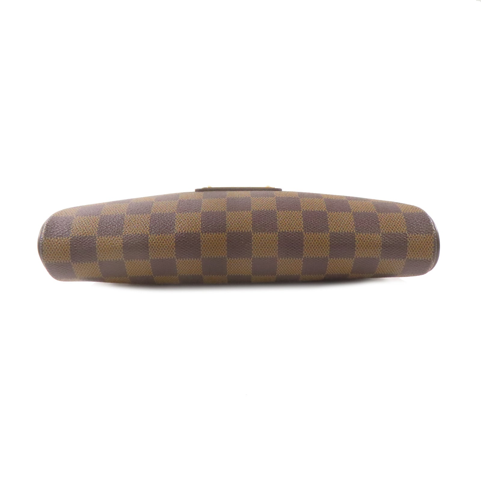 LOUIS VUITTON Damier Eva金扣手挽肩背兩用袋棕色