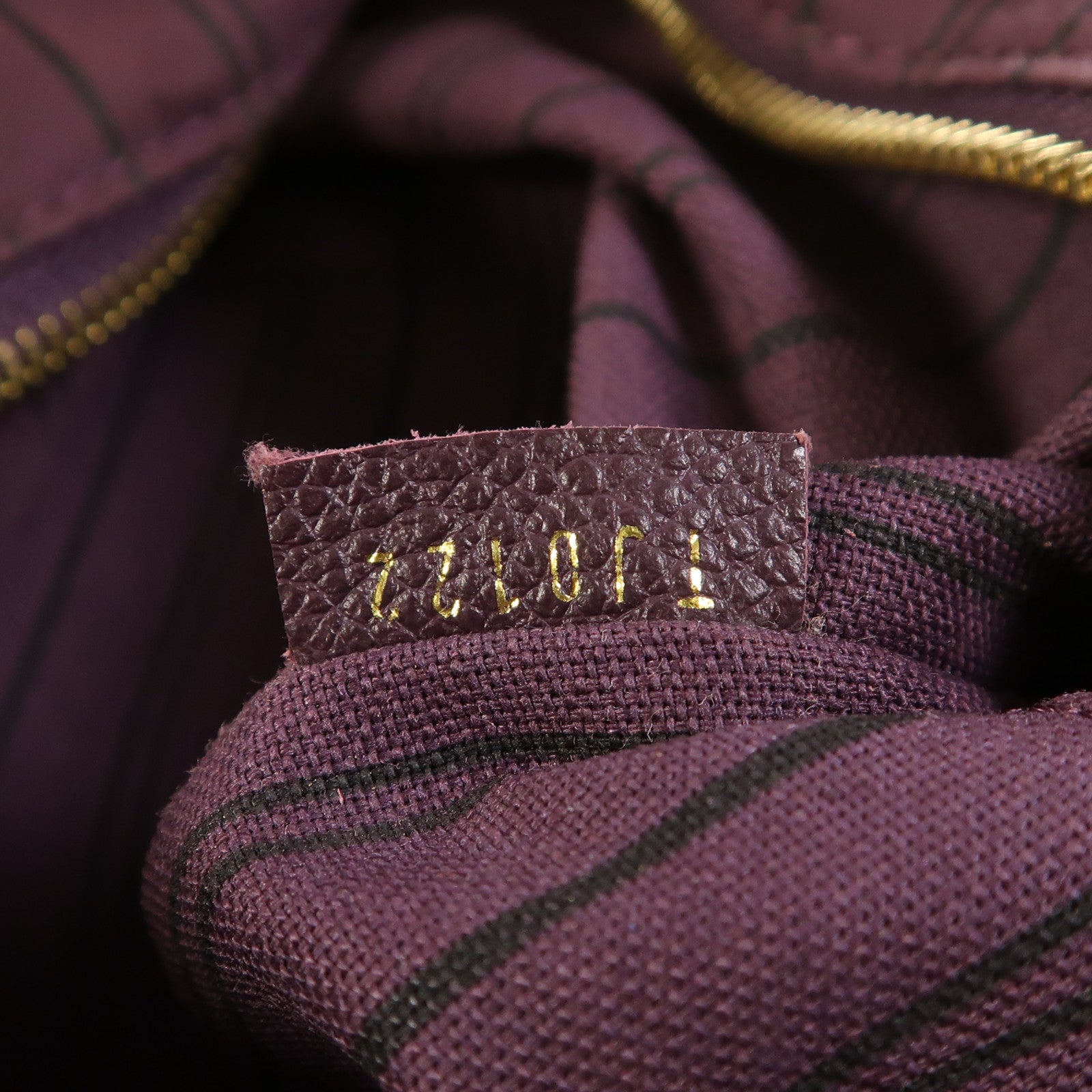 LOUIS VUITTON Monogram Empreinte Citadine PM金扣肩背袋