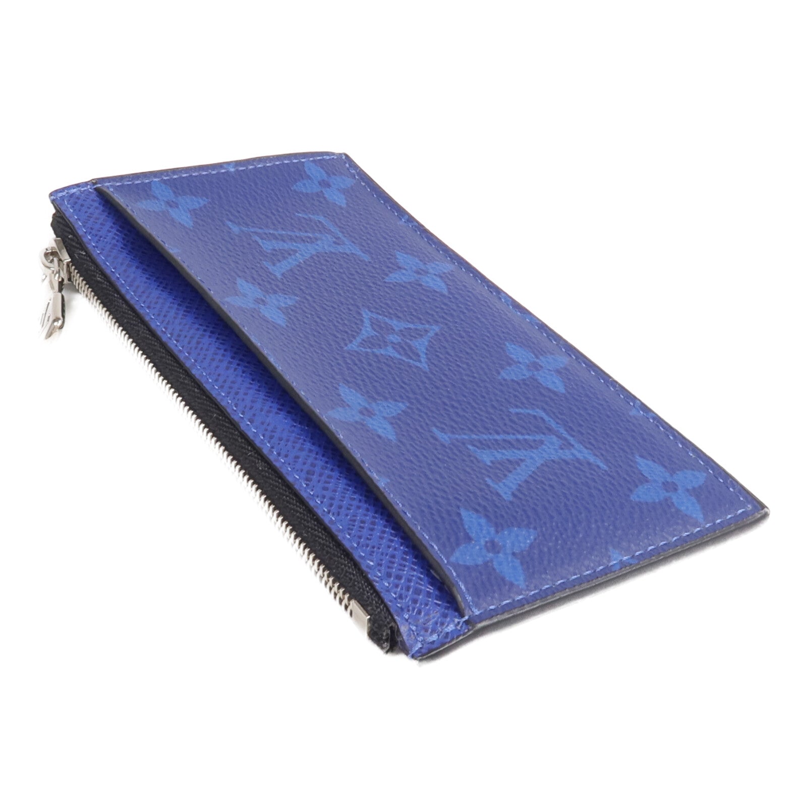 LOUIS VUITTON Taigarama Coin Card Holder銀扣零錢包/套